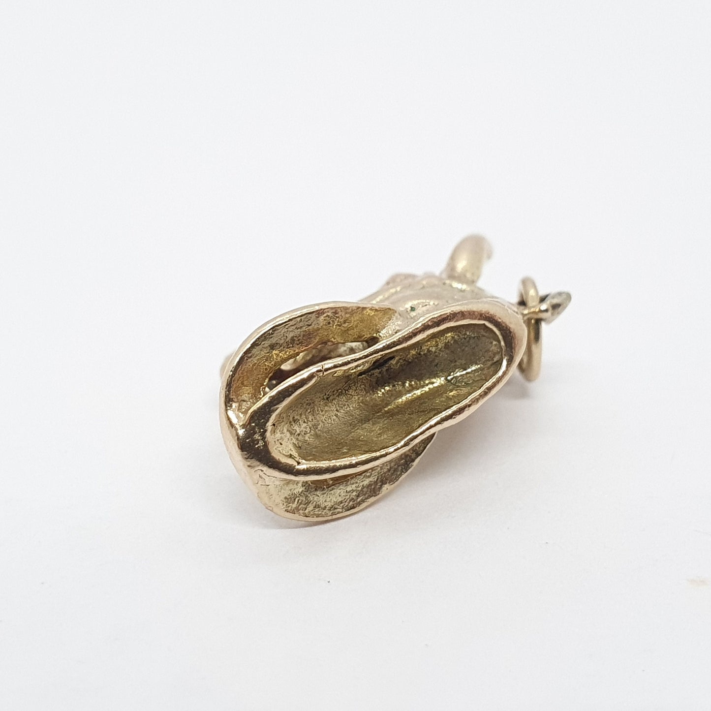 Vintage 9ct 9k Gold Horse Head Charm Pendant Necklace Horseshoe Horses Good Luck 1970s Lucky Necklace Riding Womens Mens Jewellery Jewelry