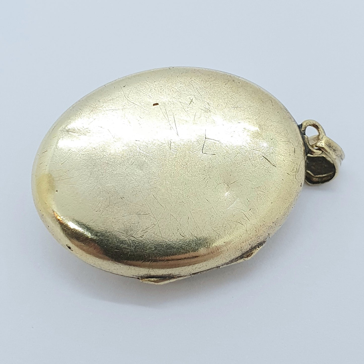 Antique Victorian 15ct Gold Locket Pearl Solid 15k 625 Enamel Pendant Necklace Vintage 1800s Ornate Estate Womens Ladies Jewelry Jewellery
