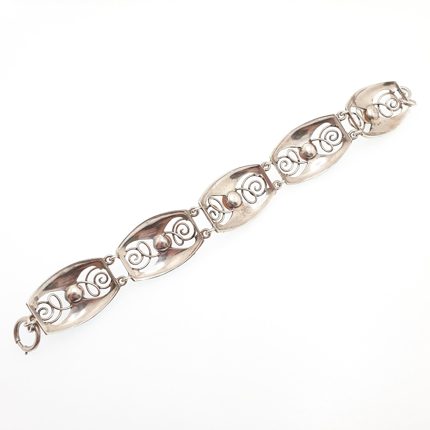 Antique Solid Silver Coral Bracelet Arts & Crafts Victorian 1800s Vintage Genuine Real Red Orange Fine Estate Womens Jewelry Jewellery