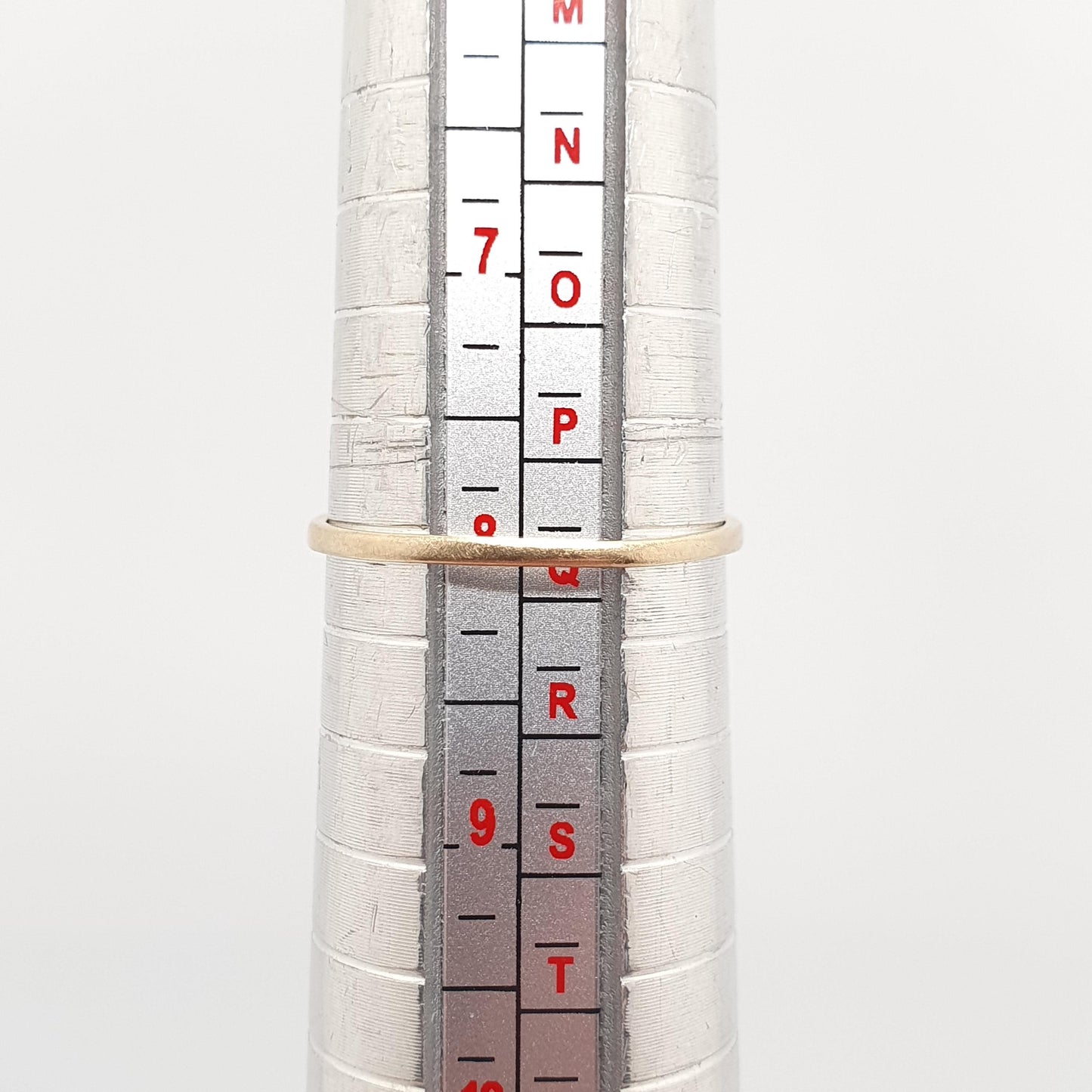 Vintage 9k 9ct Gold Ruby & Diamond Ring Solid 375 Red Gemstone Genuine Real Stacker Stacking Womens Jewelry Jewellery Sparkly