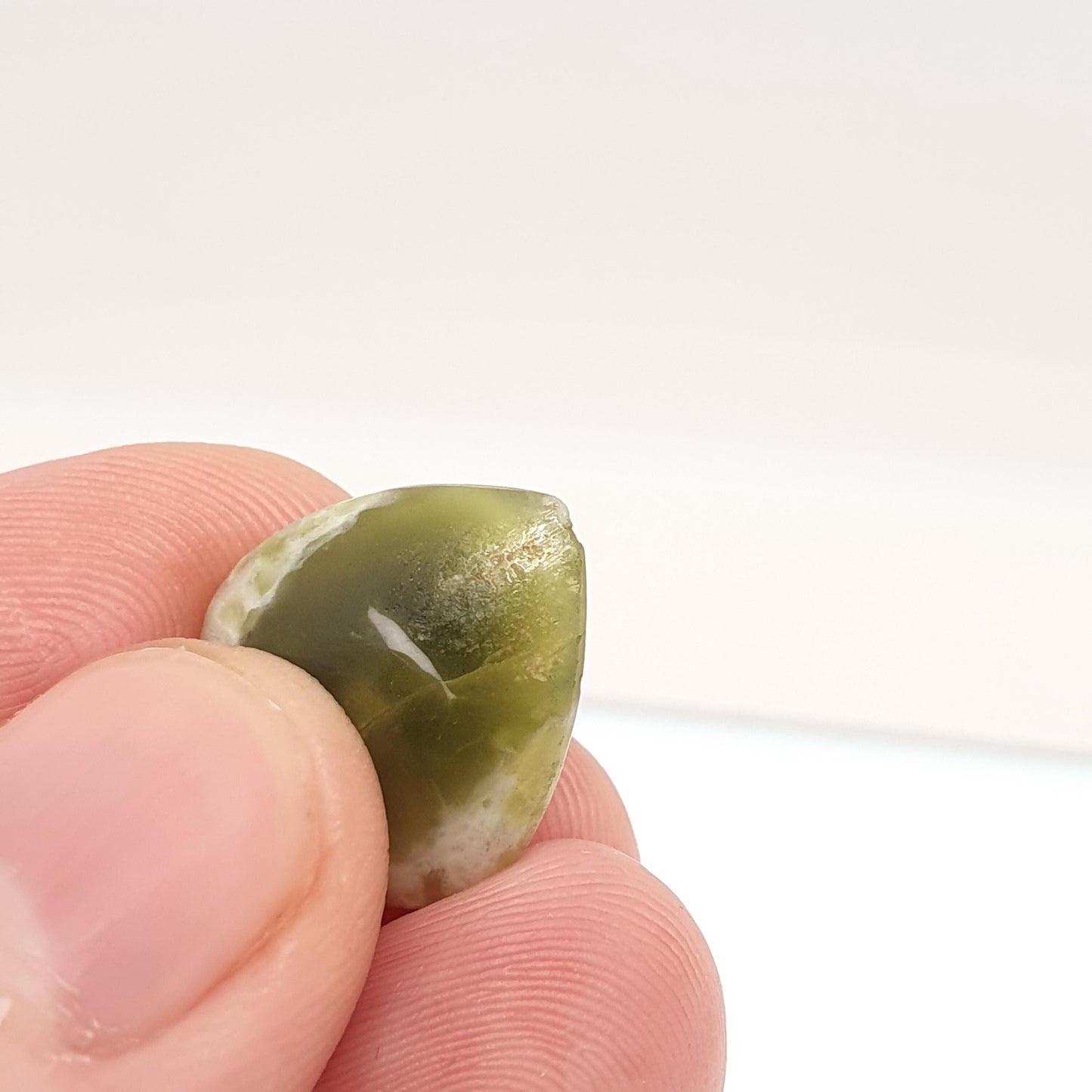 RESERVED/SOLD DON Antique 9ct Gold Connemara Marble Heart Necklace Pendant Victorian Irish Green Hardstone Love Gift Shape Womens