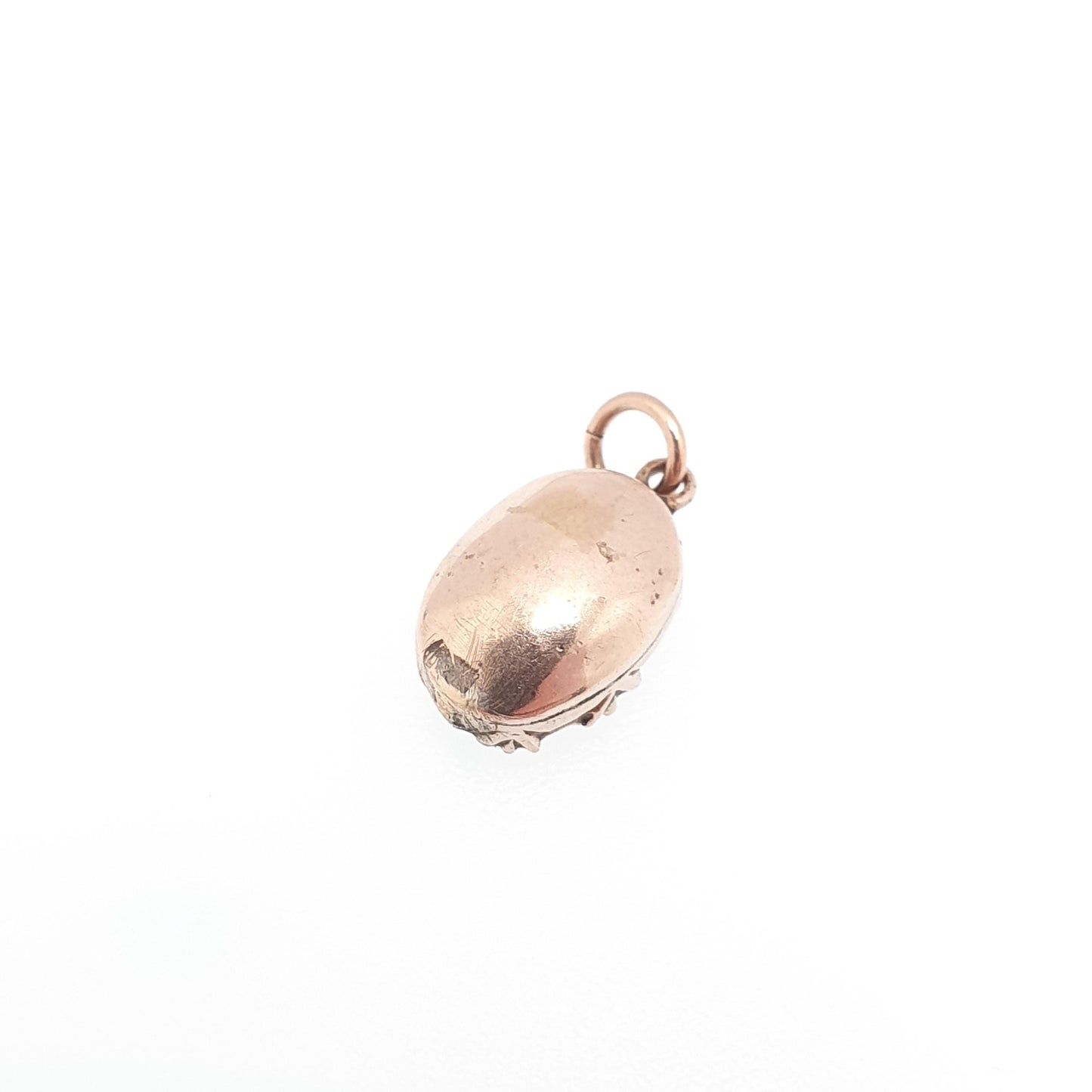 Antique Victorian 9ct Gold Natural Amethyst Pendant Charm Solid 9k 375 Necklace Oval Cut Gemstone Vintage Womens Ladies Jewellery Jewelry