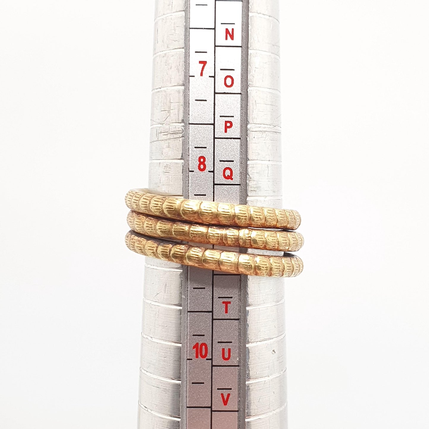 Antique Gold Gilt Victorian Snake Ring Egyptian Revival Wrapped Eternal Love Genuine 1800s Serpent Vintage Womens Mens Jewelry Jewellery