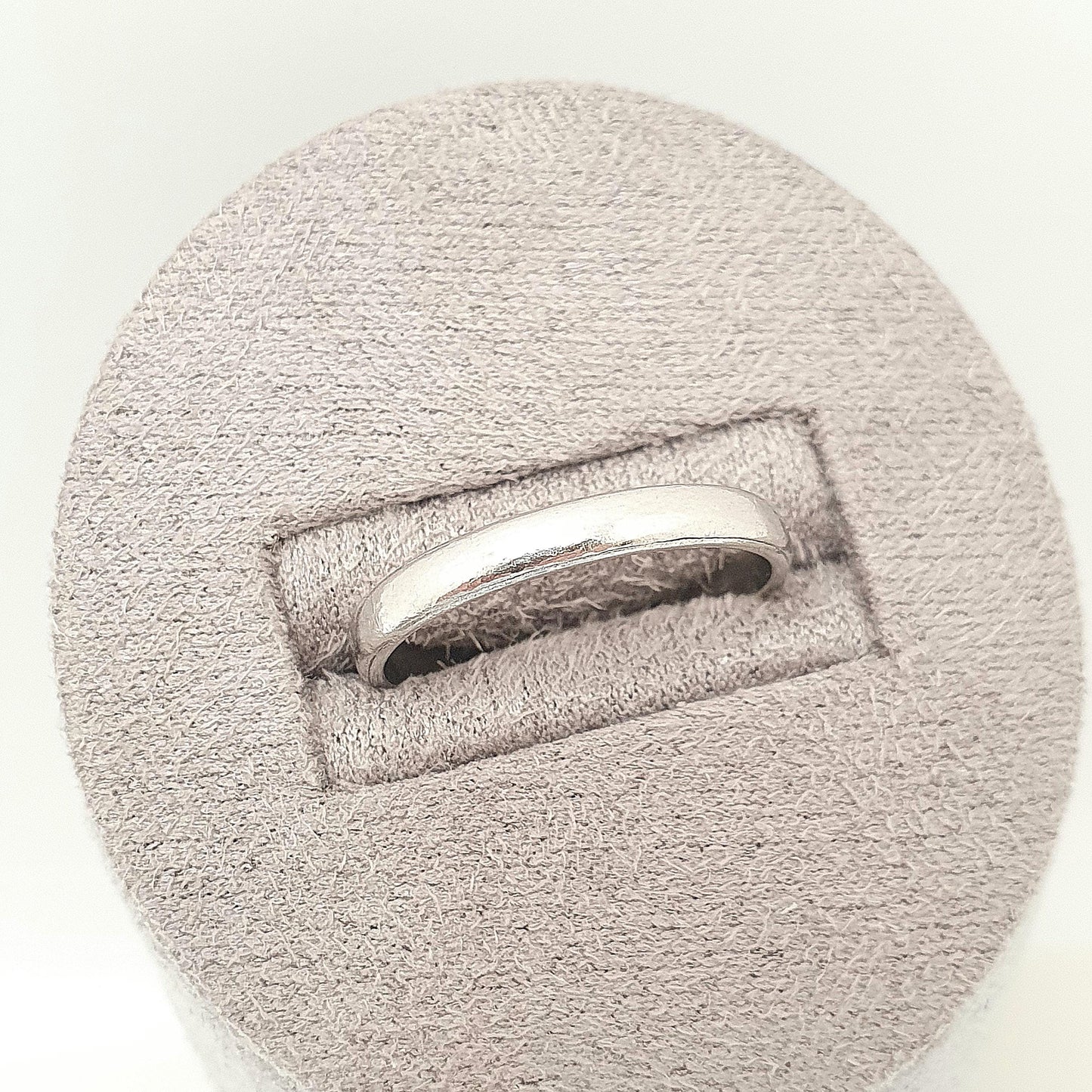 Antique Art Deco Platinum Band Ring Wedding Bands Solid Platinum 1920s Genuine Vintage Full Band Mens Womens Jewellery Jewelry