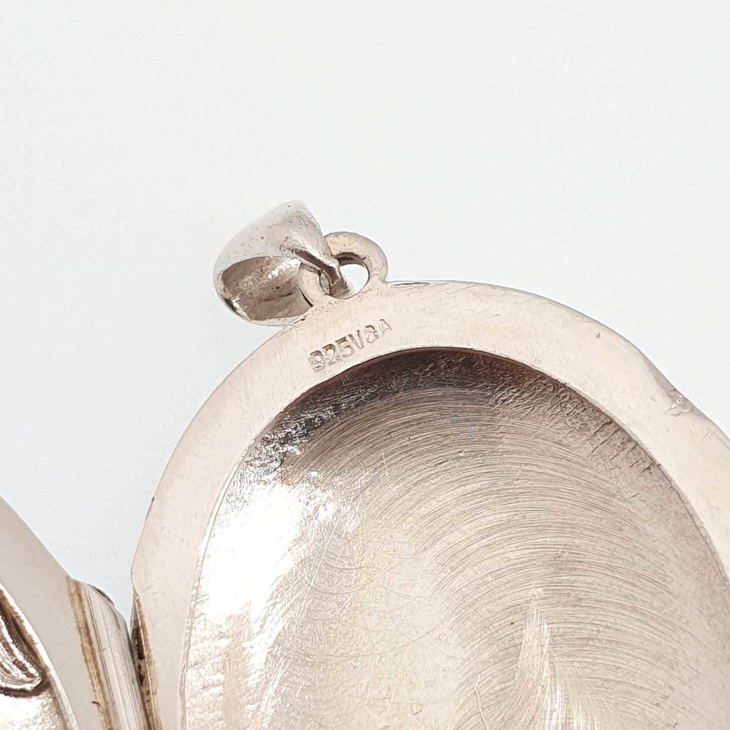 Vintage Sterling Silver Locket Necklace Pendant Poem Sonnet 116 William Shakespeare Love is Not Love Embossed Solid 925 Jewellery Jewelry