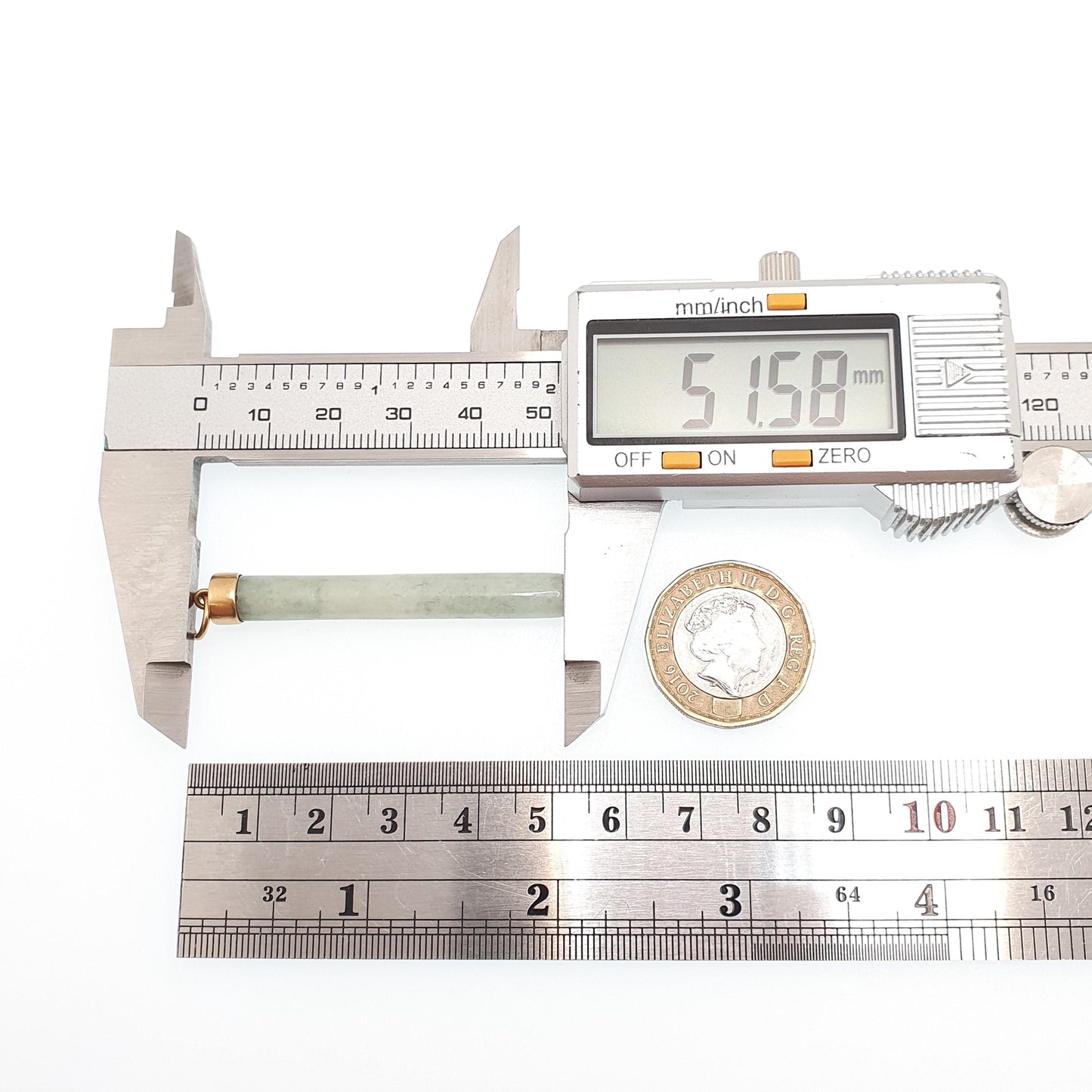 Antique 18ct 18k Gold Jade Necklace Pendant Moss In Stone Green Jadeite Solid 750 18kt Art Deco 1920s Vintage Women Jewelry Jewellery