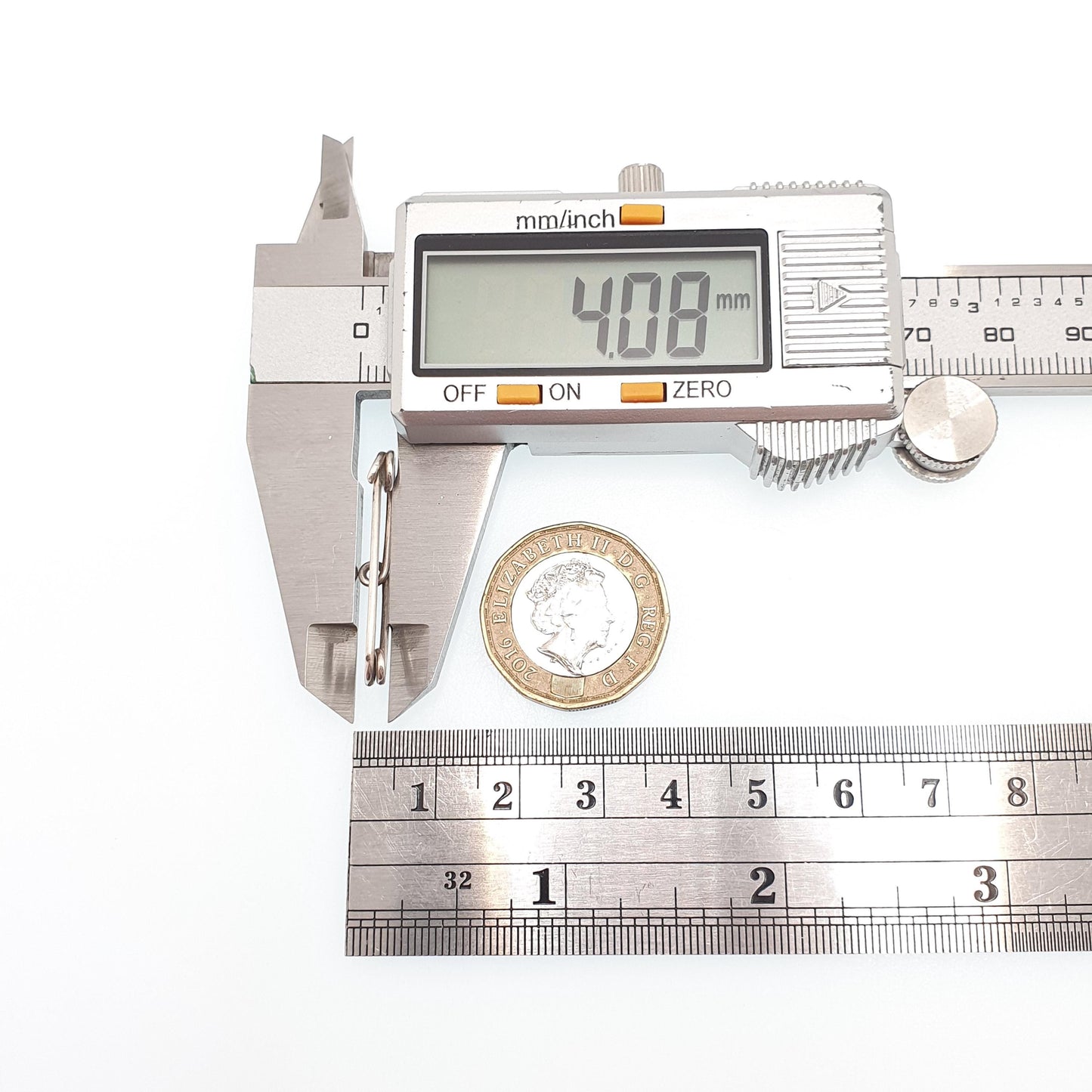 Antique Victorian Solid Silver Safety Pin Brooch Nurse Fob Genuine Authentic 1800s Fastener Clip Vintage Rare Unique Jewellery Jewelry