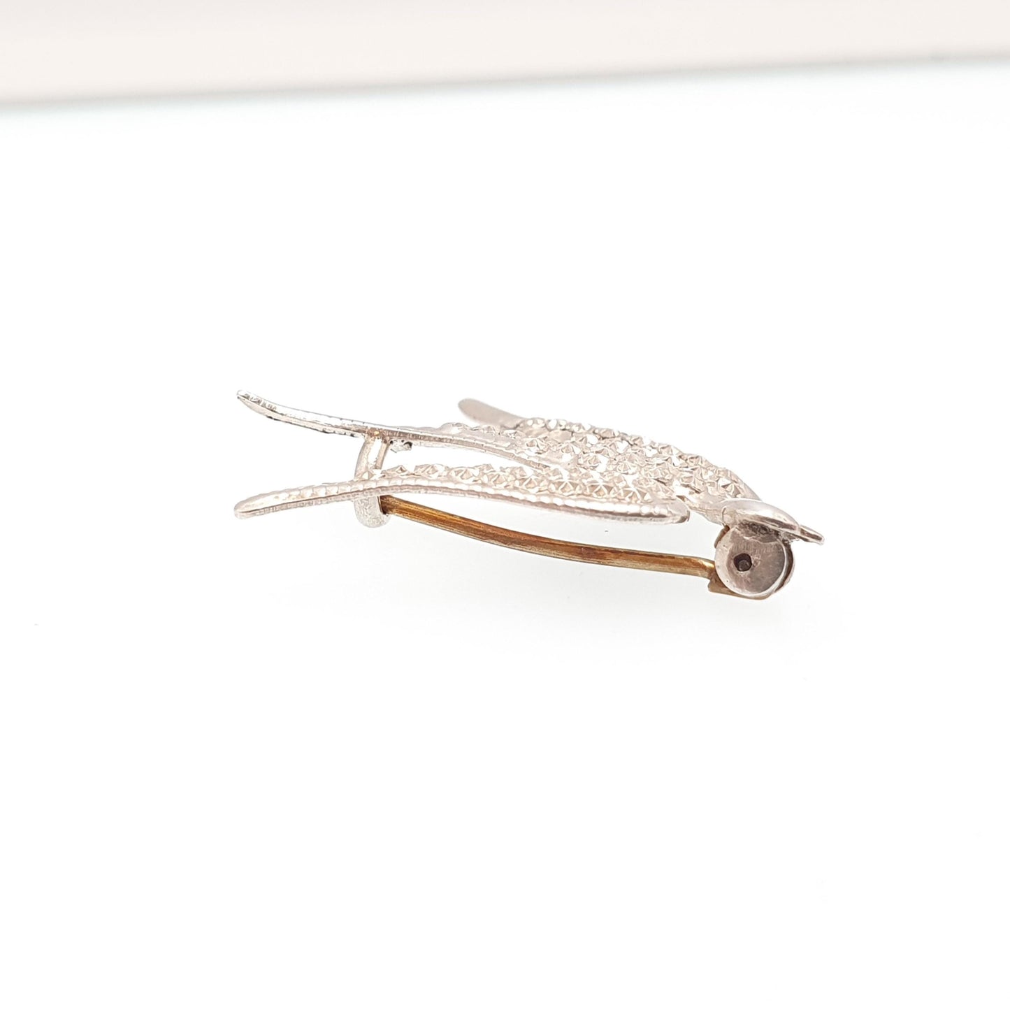 Antique Solid Silver Swallow Bird Brooch Victorian Sweetheart Pastry Cutter Birds Cute Swallow Swift Gift Rare Pin Vintage Jewelry Jewellery