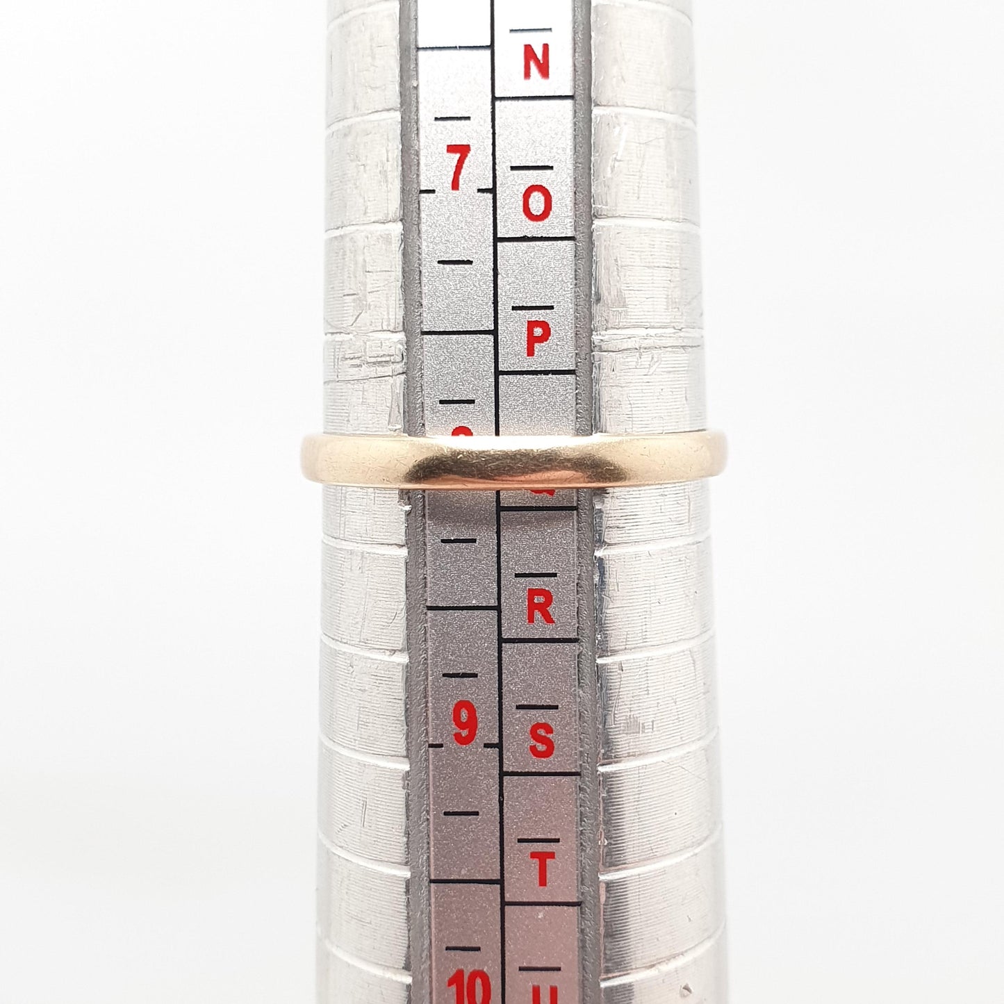 Vintage 9ct 9k Gold Opal Ring White Solitaire Gemstone Solid 9kt Yellow Hallmarked Retro Womens Jewelry Jewellery