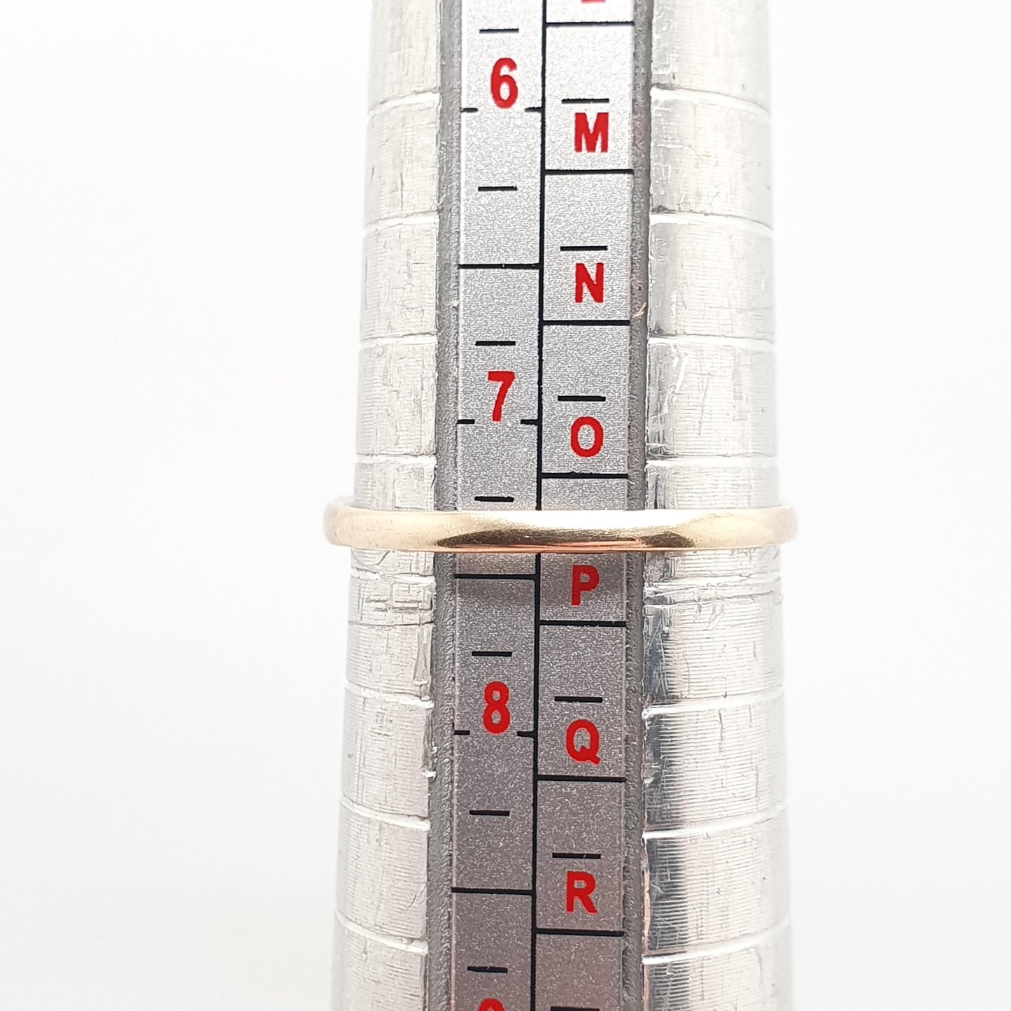 Antique 9ct Gold White Spinel Ring Sterling Silver Setting Solid 9k 375 Trilogy Three Gemstone Diamond Style Womens Jewelry Jewellery