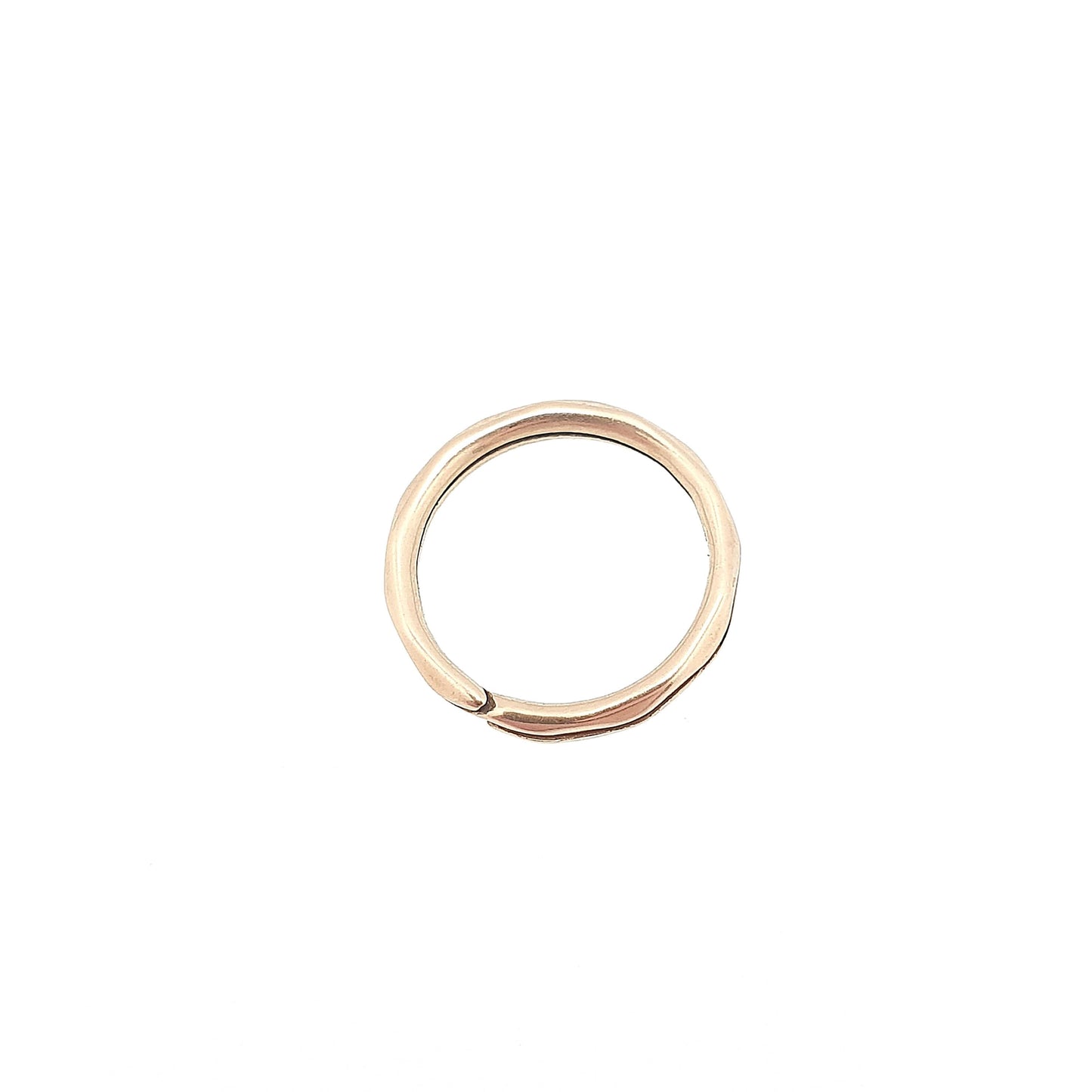 Antique 9k 9ct Gold Split Ring Genuine Victorian Early 1800s Solid 375 Faceted Jump Open Jewellery Findings Upcycle Women Vintage