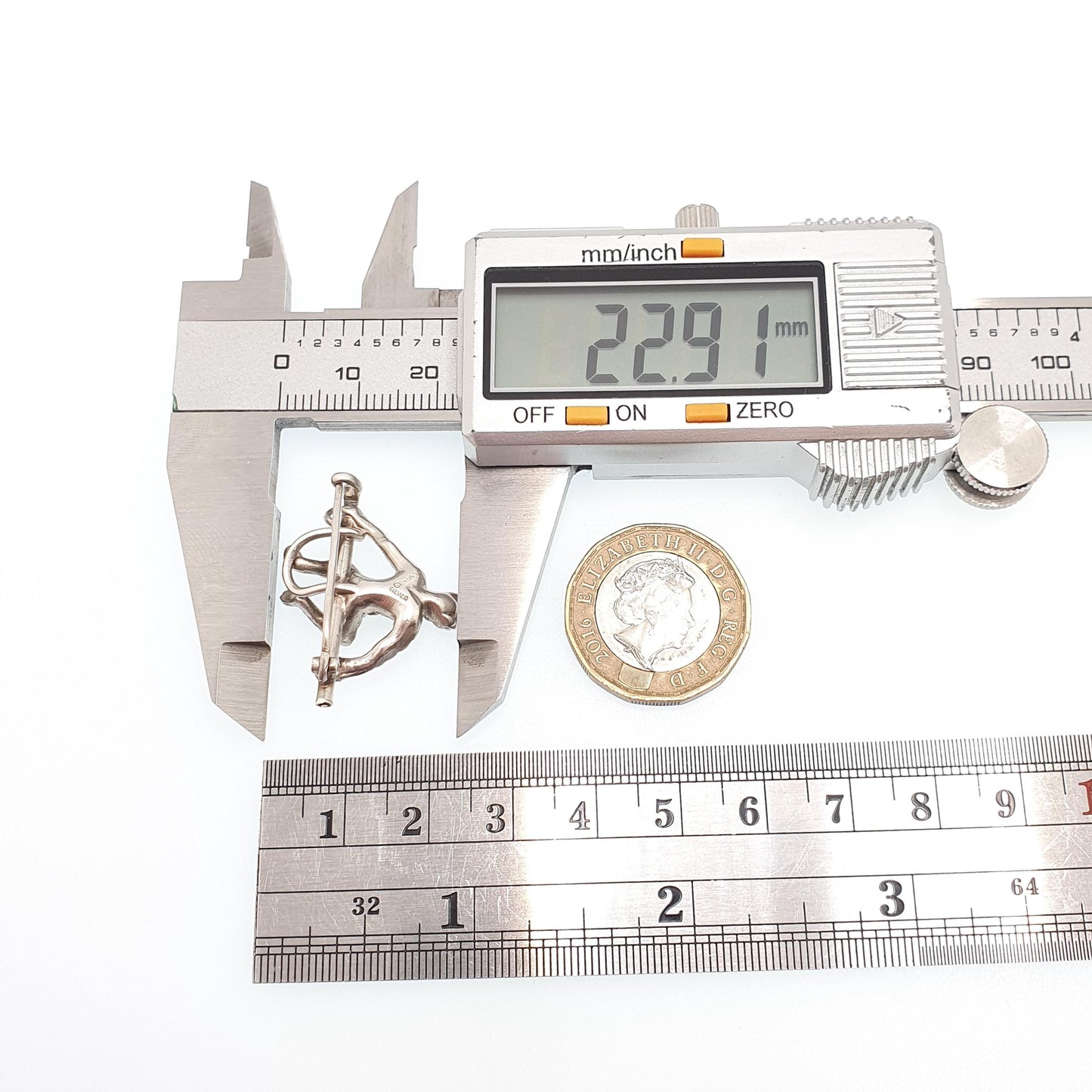 Antique Sterling Silver Monkey Brooch Diamond Paste Victorian Ruby Paste Eyes Rare Chimp Ape Sitting Vintage Womens Jewelry Jewellery