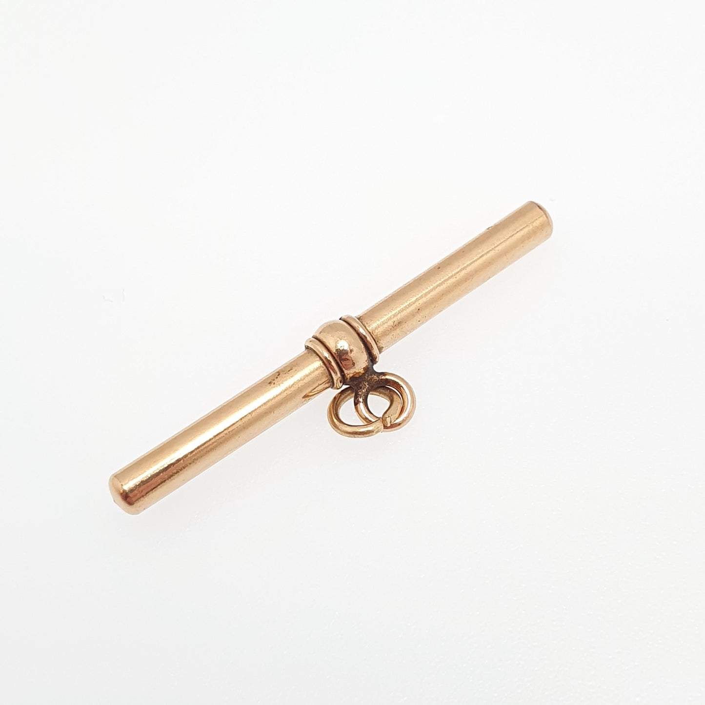 Antique Rolled Gold T Bar Pendant Necklace Albert Chain Pocket Watch Gold Filled Charm Vintage Mens Womens Jewelry Jewellery