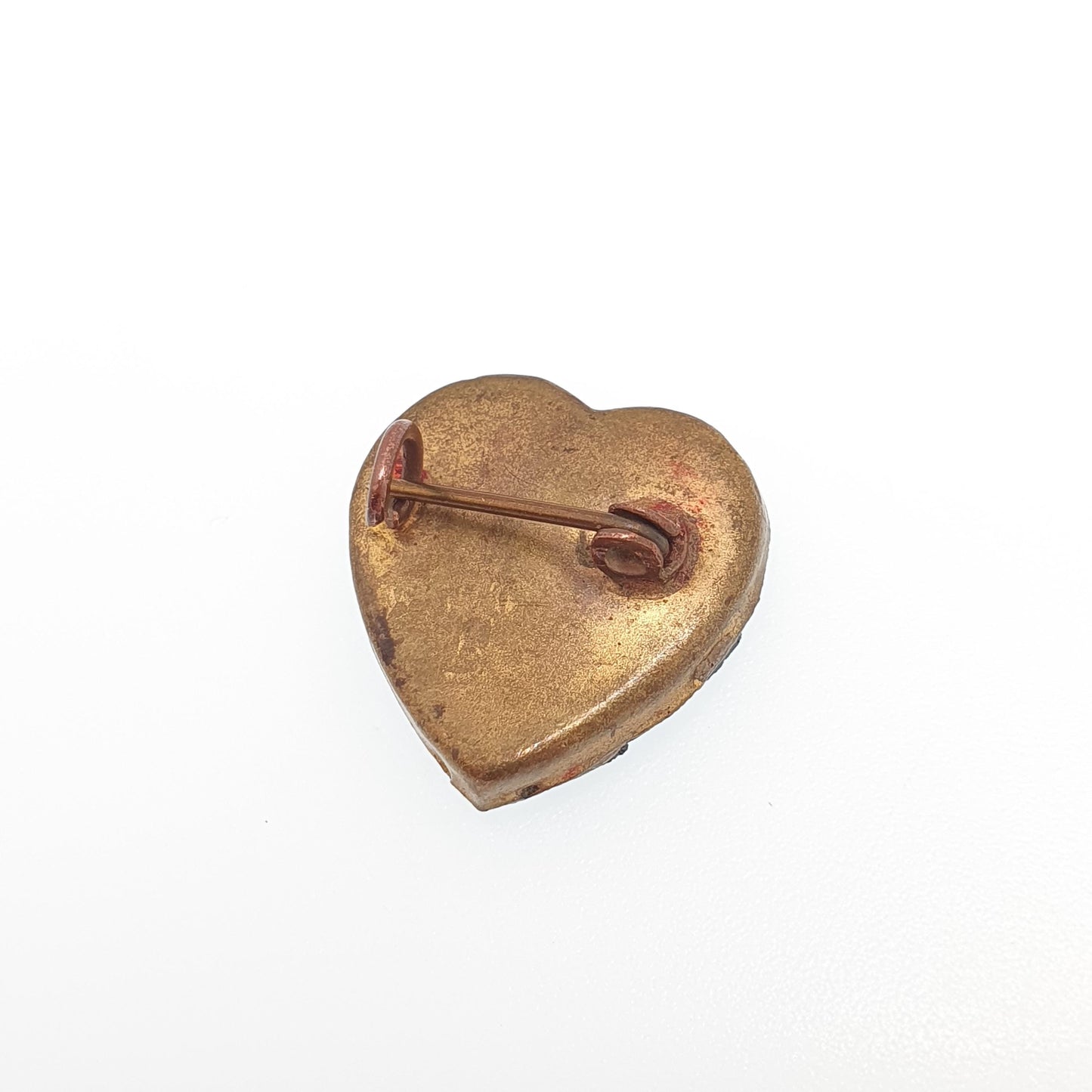 Antique Micro Mosaic Heart Brooch Pin Victorian Micromosaic Millefiori Fine Vintage Love Gift Italian Handmade European Jewelry Jewellery