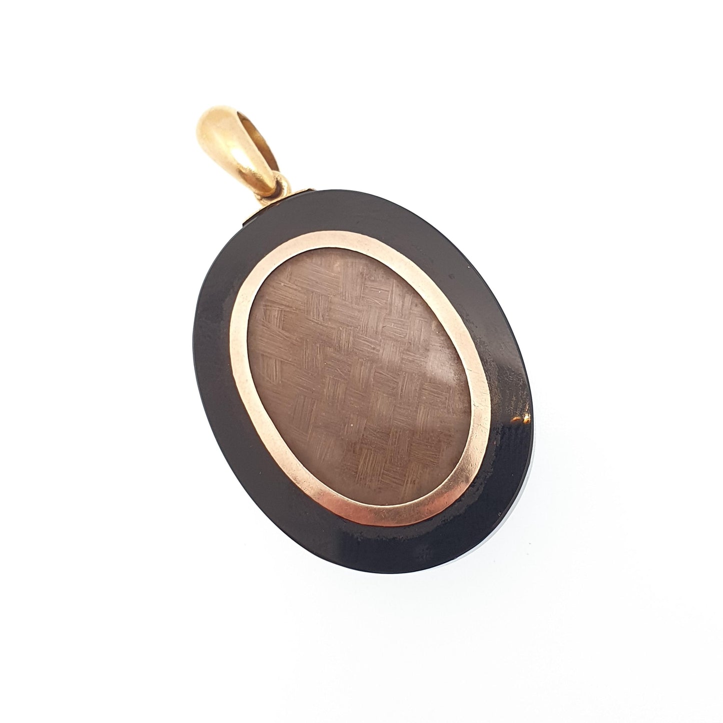 Antique 15ct Gold Onyx Locket Pendant Necklace Seed Pearl Victorian Mourning Solid 15 Carat 625 Black Gemstone Vintage Jewelry Jewellery