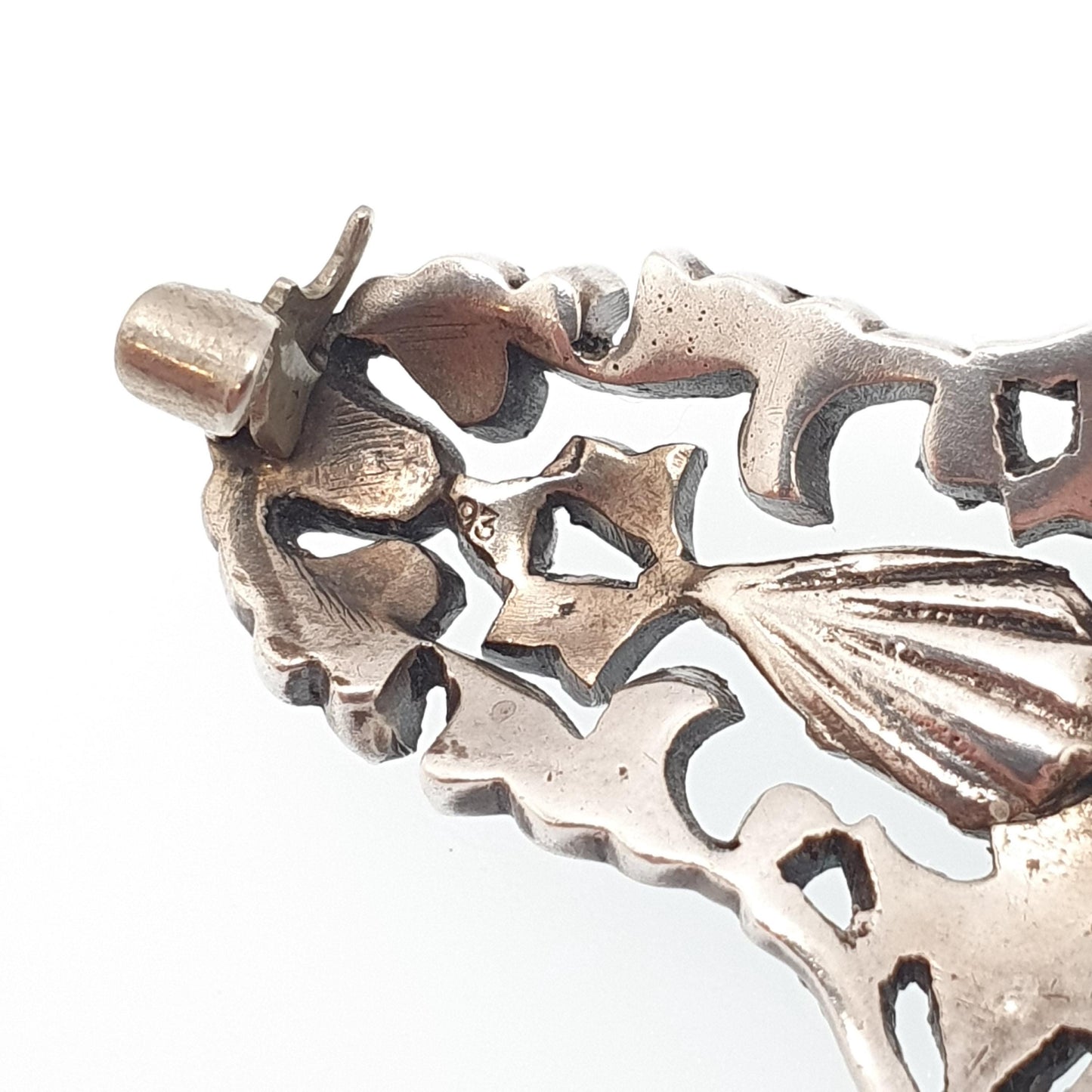 Antique Victorian Solid Silver Diamond Paste Brooch Georgian Style Cluster Foiled Diamond Pastes Oval Cut Vintage Womens Jewelry Jewellery