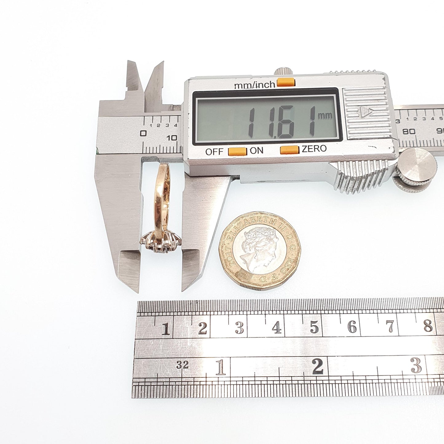 Vintage 9ct 9kt Gold Sapphire Halo Ring CZ Cluster Large Big Dark Blue Sparkly Gemstone Solid Yellow 375 Retro Womens Jewelry Jewellery