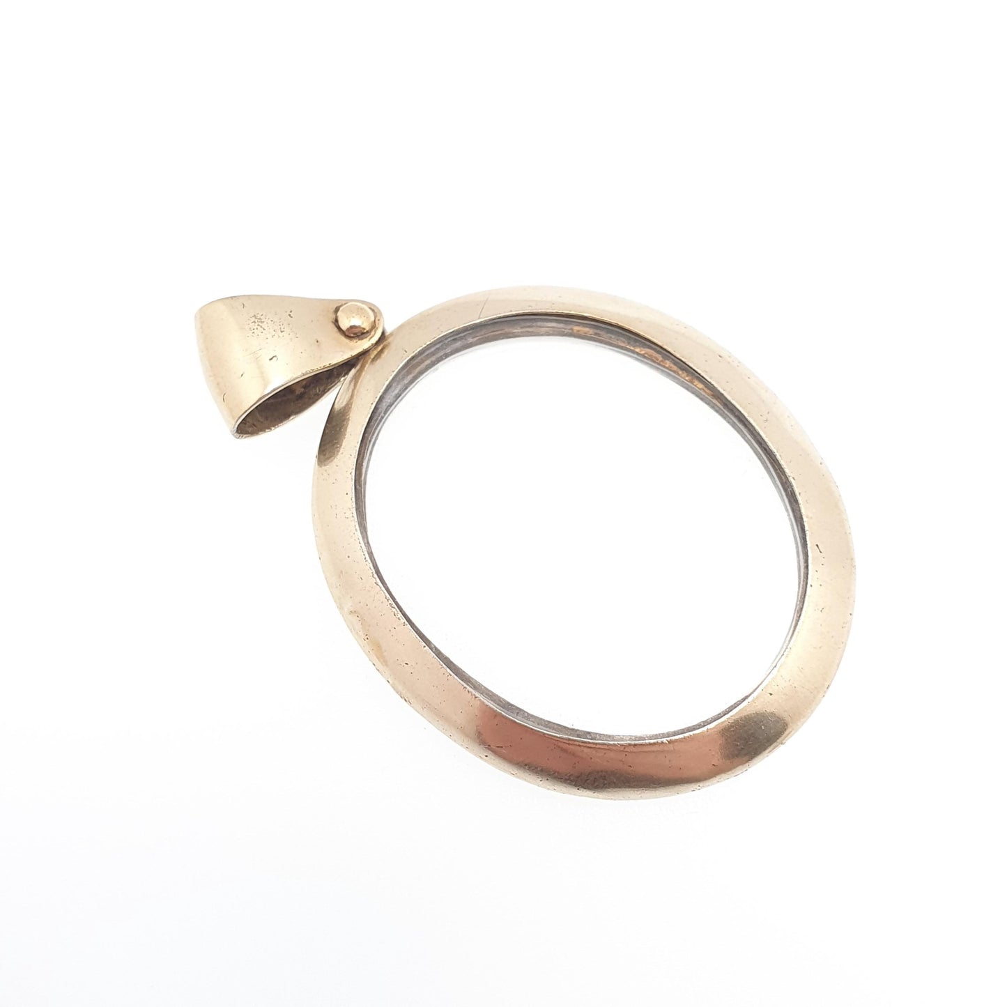 Antique Solid Silver Gold Vermeil Locket Pendant Double Sided Large Big Oval Necklace Picture Photo Vintage Womens Jewelry Jewellery