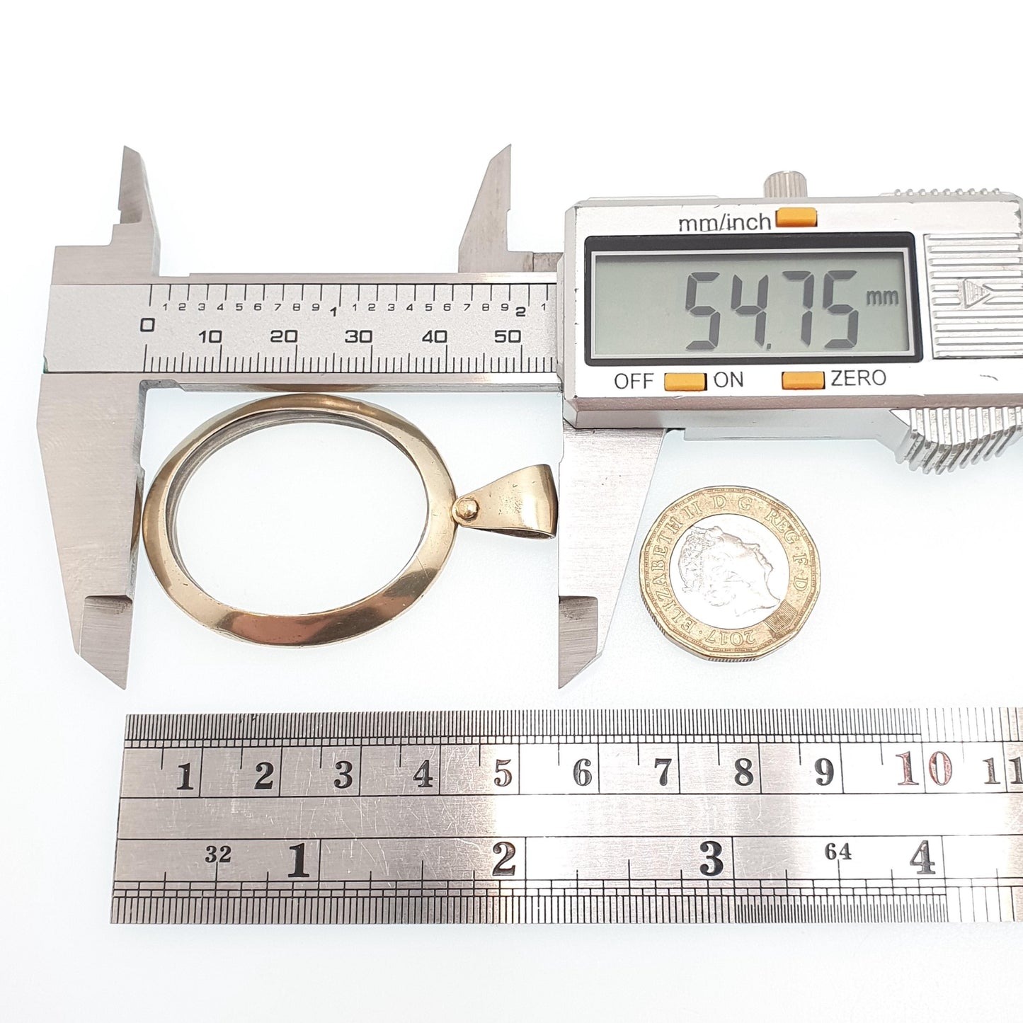 Antique Solid Silver Gold Vermeil Locket Pendant Double Sided Large Big Oval Necklace Picture Photo Vintage Womens Jewelry Jewellery