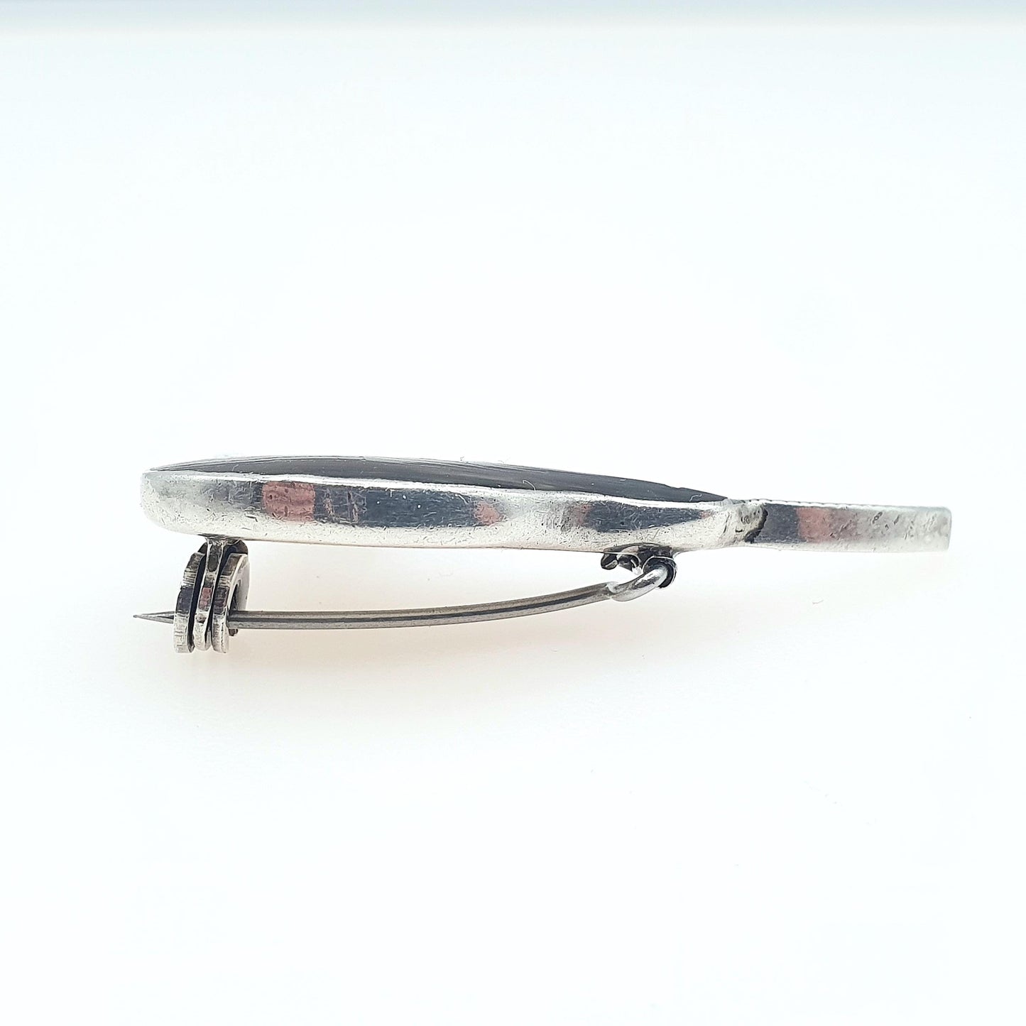 Old Vintage Sterling Silver Kiwi Bird Brooch Abalone Shell NZ New Zealand National Birds Unisex Jewelry Jewellery Bird Animal