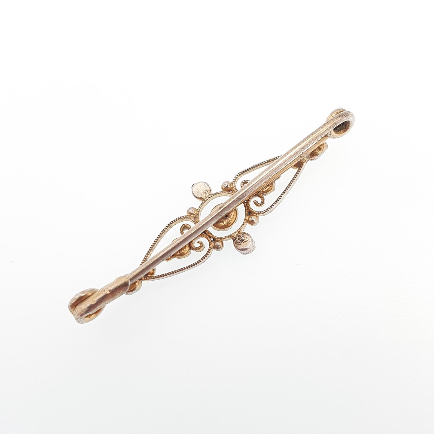 Antique Solid Silver Turquoise Brooch Pin Marius Hammer Style Natural Gemstone Gold Vermeil Scandinavian Jewelry Jewellery Vintage