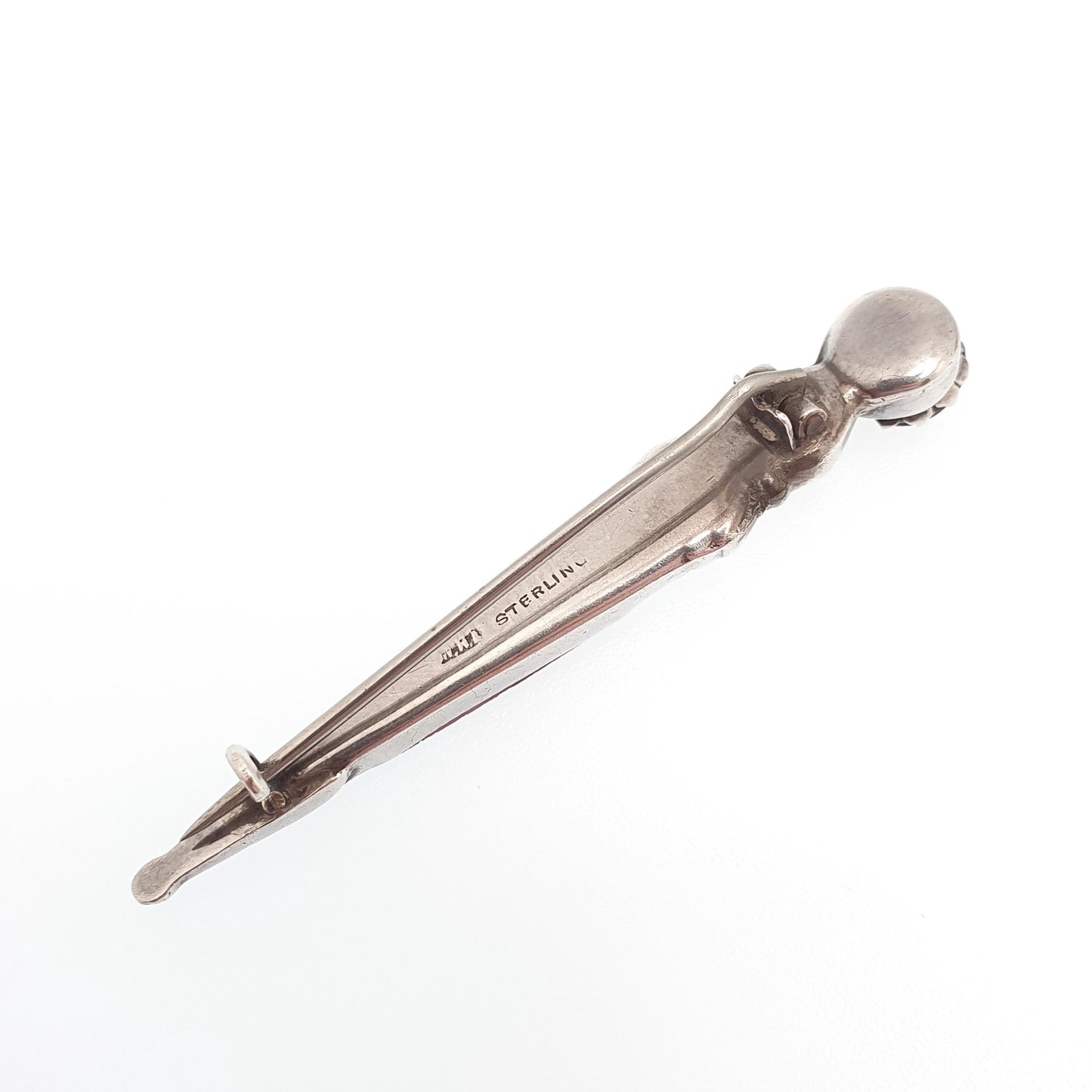 Antique Sterling Silver Kilt Dirk Bloodstone Brooch Pin Agate Amethyst Paste Scottish Cairngorm Vintage Jewelry Jewellery