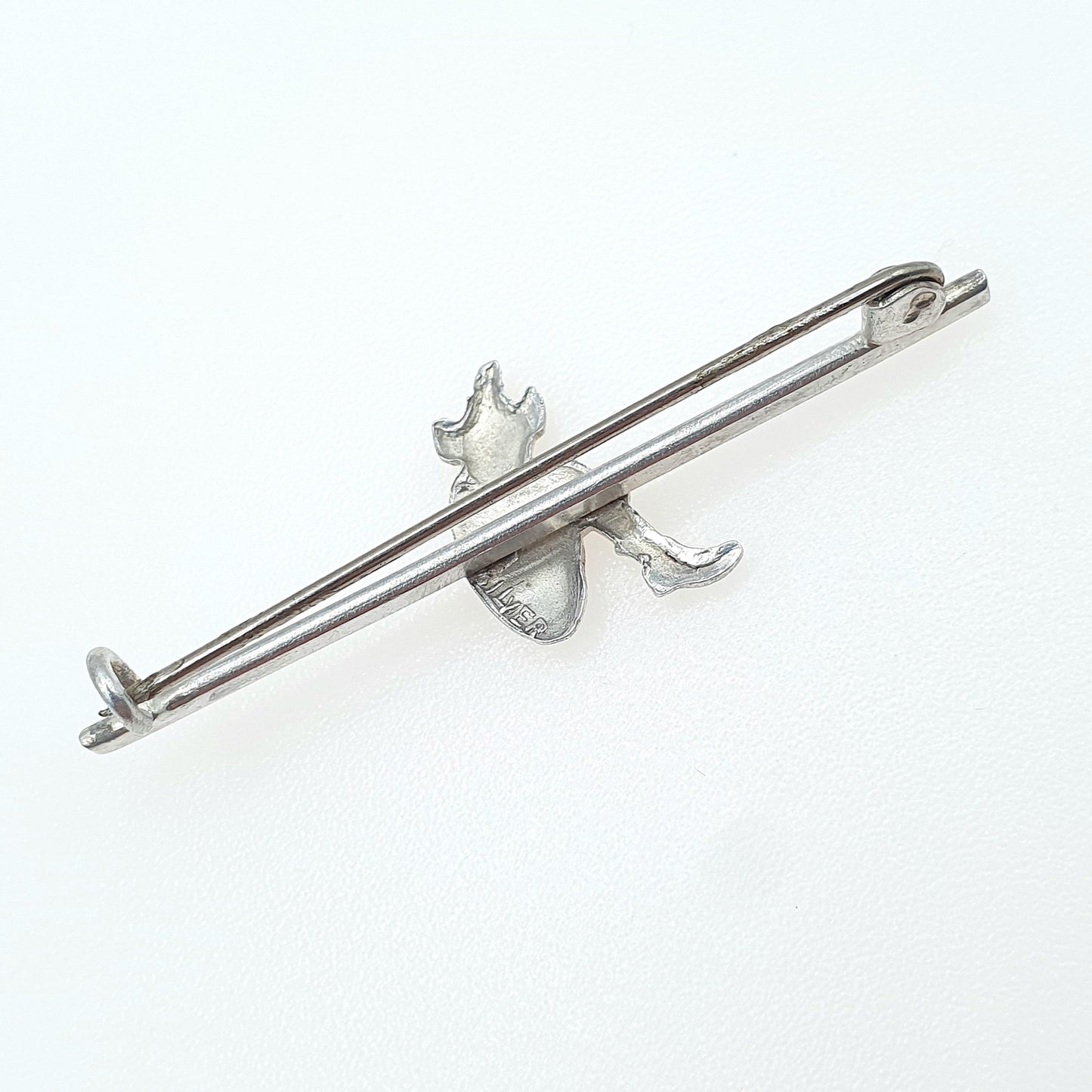 Antique Solid Silver Cornish Imp Brooch Bar Pin Folklore Creature Rare Goblin Mythical Unique Fantasy Womens Men’s Jewellery Jewelry