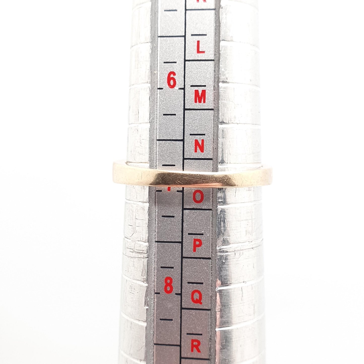 Vintage 9ct 9k Diamond Gold Ring Natural Diamonds 0.2ct Total Half Eternity Solid 375 Sparkly Genuine Real Gemstone Jewelry Jewellery