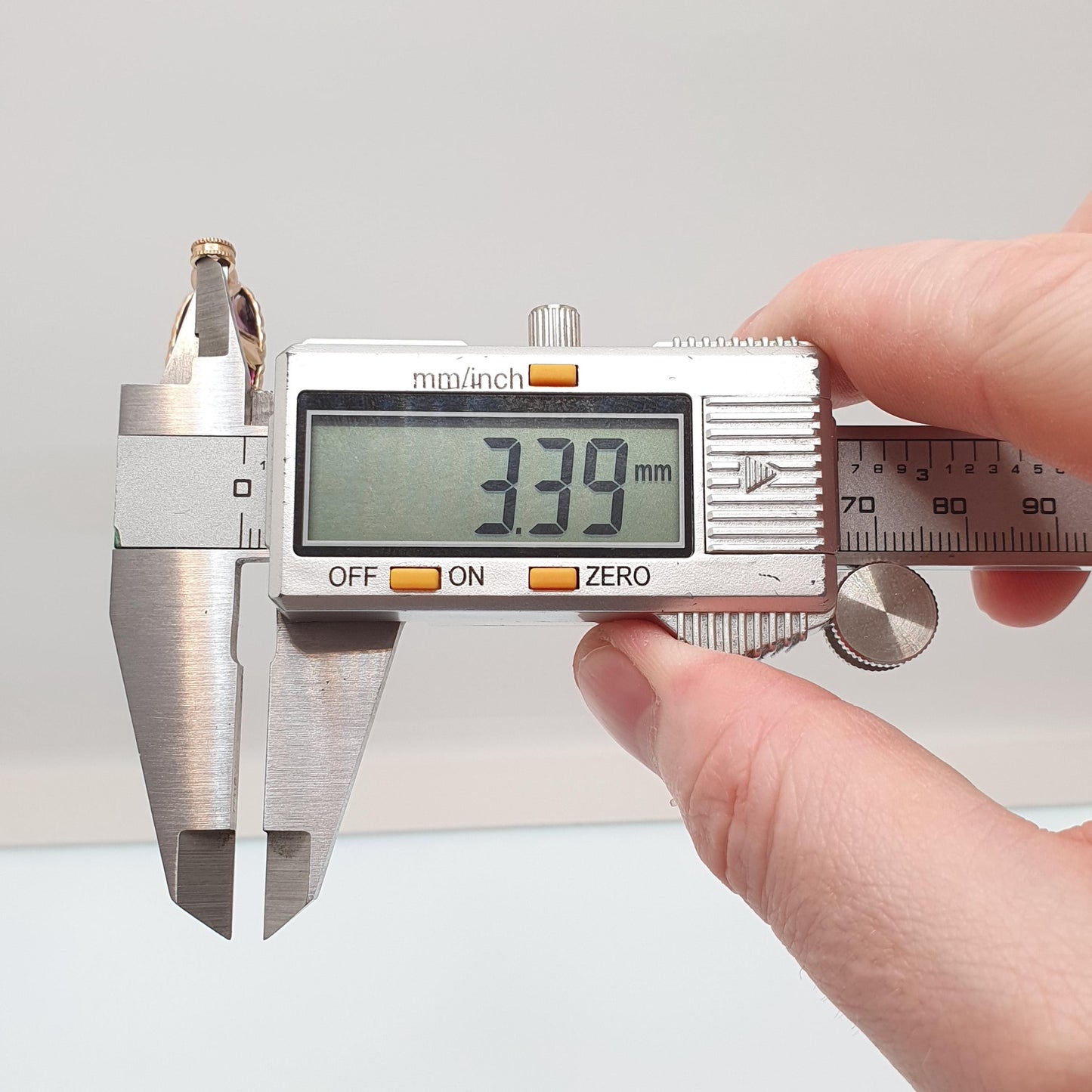 Antique Victorian Rolled Gold Amethyst Paste Fob Pendant Gold Filled Purple Glass Vintage Womens Jewellery Jewelry Charm