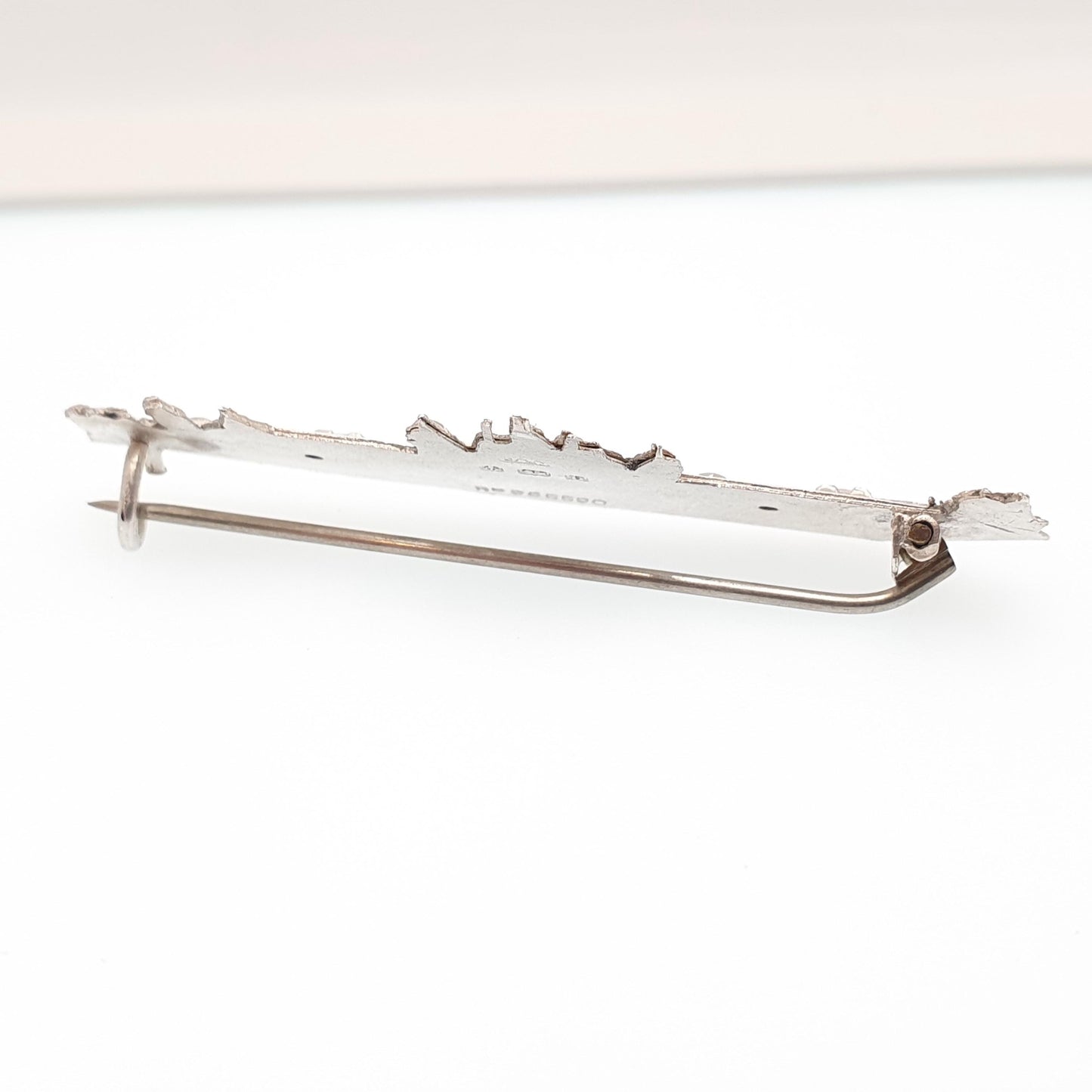 Antique Sterling Silver KELVINGROVE Brooch Pin Glasgow International Exhibition 1901 Hallmark Scottish Scotland Jewelry Jewellery