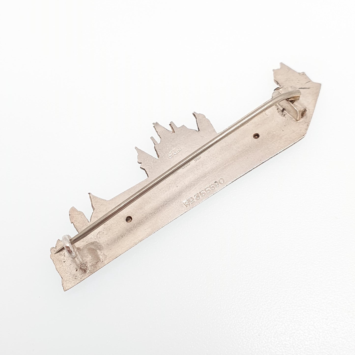 Antique Sterling Silver KELVINGROVE Brooch Pin Glasgow International Exhibition 1901 Hallmark Scottish Scotland Jewelry Jewellery