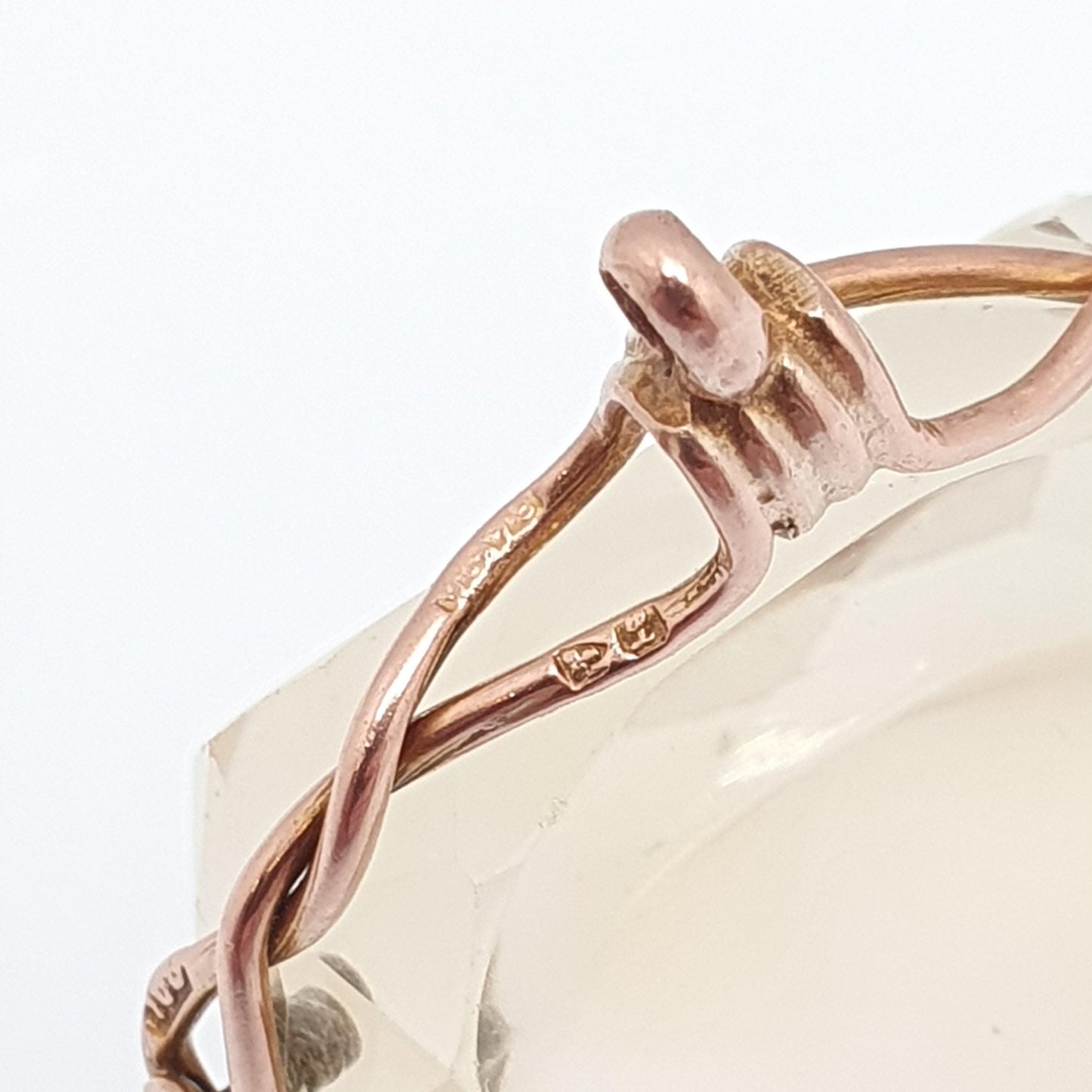 Antique 9ct 9k Gold Citrine Spinner Fob Pendant Necklace Genuine Gemstone Albert 1911 Hallmark Solid 9kt Vintage Jewellery Jewelry