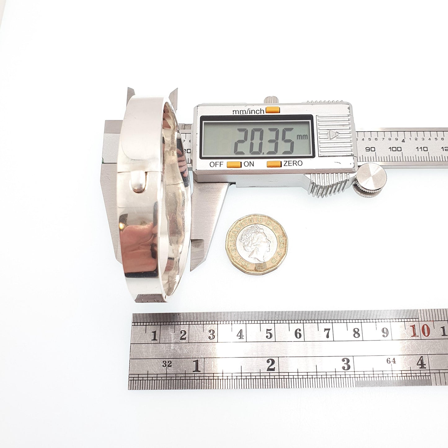 Vintage Sterling Silver EXIGN Bangle Swedish Bracelet Solid 925 Sweden 2000 Hallmark 55.77g Scandinavian Modernist Womens Jewelry Jewellery
