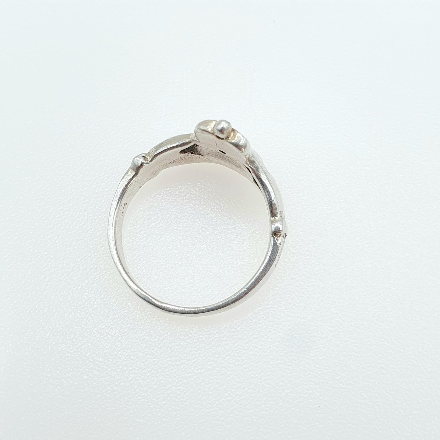 Vintage Sterling Silver Claddagh Ring Hear and Hands Irish Loyalty Friendship Celtic Mens Womens Jewelry Jewellery