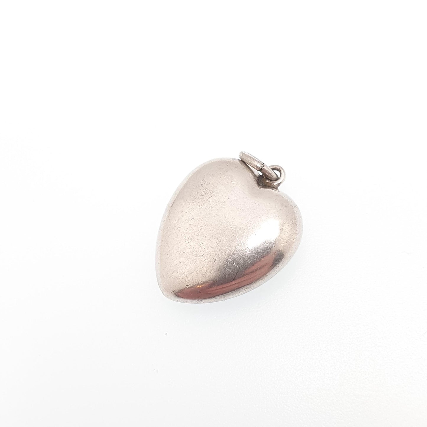 Antique Sterling Silver Scottish Heart Pendant Red Jasper Necklace Victorian Vintage Jewellery Jewelry