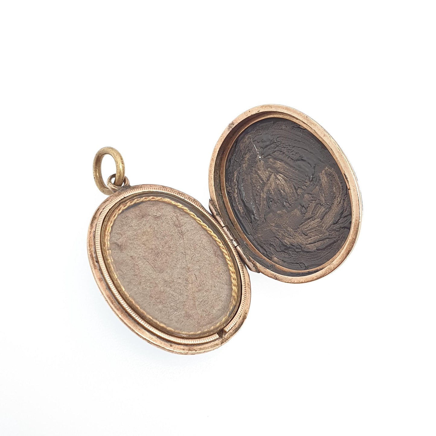 Antique 9ct Gold Coral & Seed Pearl Locket Back and Front Sky Blue Enamel Victorian Necklace Pendant 9k 9kt