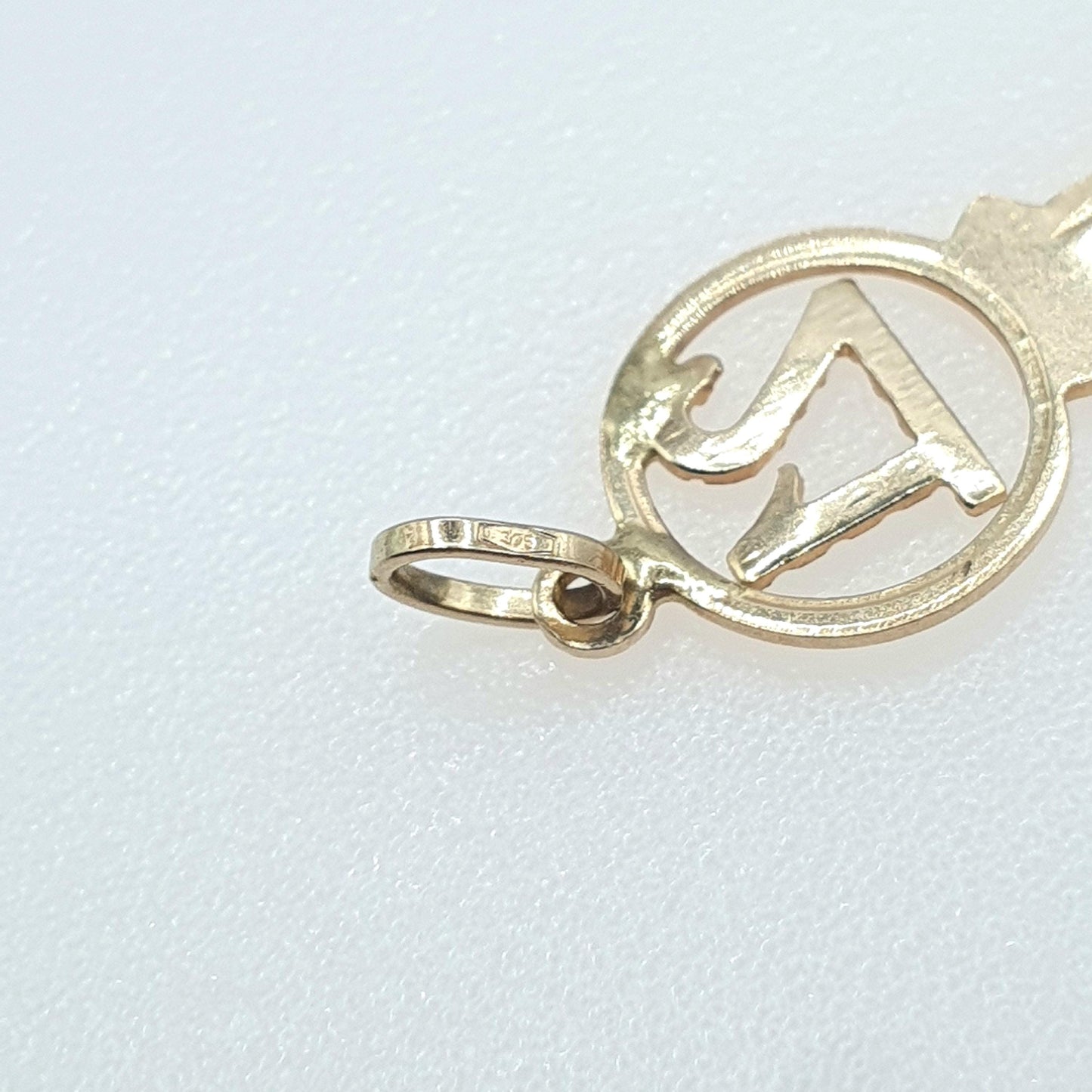 Vintage 9ct Gold 21 Key Pendant Charm 21st Birthday Solid 9k 9kt Necklace Gift Present Mens Womens Jewelry Jewellery