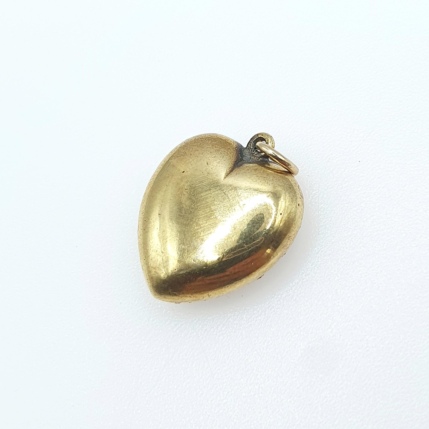 Antique Victorian Micro Mosaic Heart Pendant Gold Gilt Micromosaic Handmade Floral Blue Love Womens Mens Jewelry Jewellery