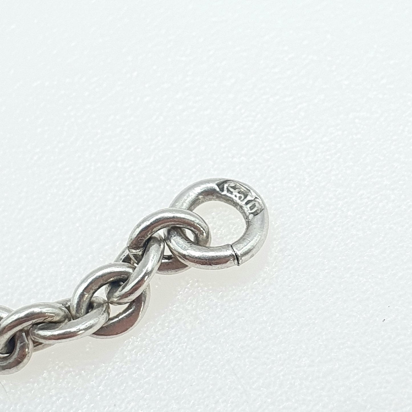 Antique Victorian Sterling Silver Albertina Chain Bracelet Rope Knot Link Filigree Bead Womens Vintage Jewellery Jewelry 17.5cm 6.9” 7.34g