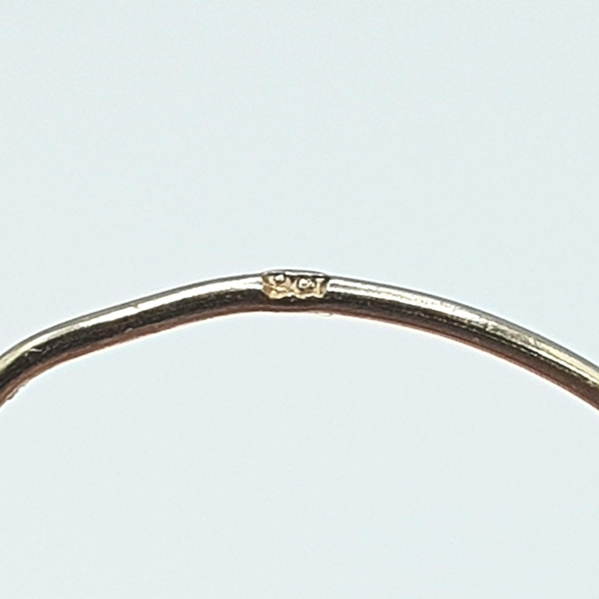 Vintage 9ct Gold Hoop Earrings Rope Border Effect Circle Round Solid 9k 9kt Retro Womens Jewelry Jewellery