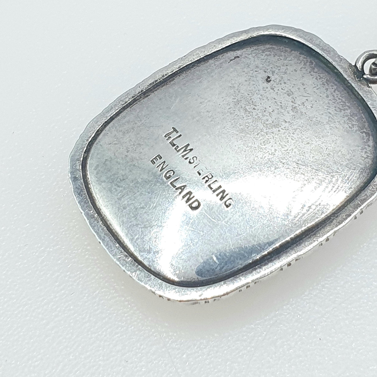 Antique Sterling Silver Butterfly Wing Pendant Palm Beach Necklace TLM Art Deco Morpho Blue Insect Bug Vintage Jewelry Jewellery