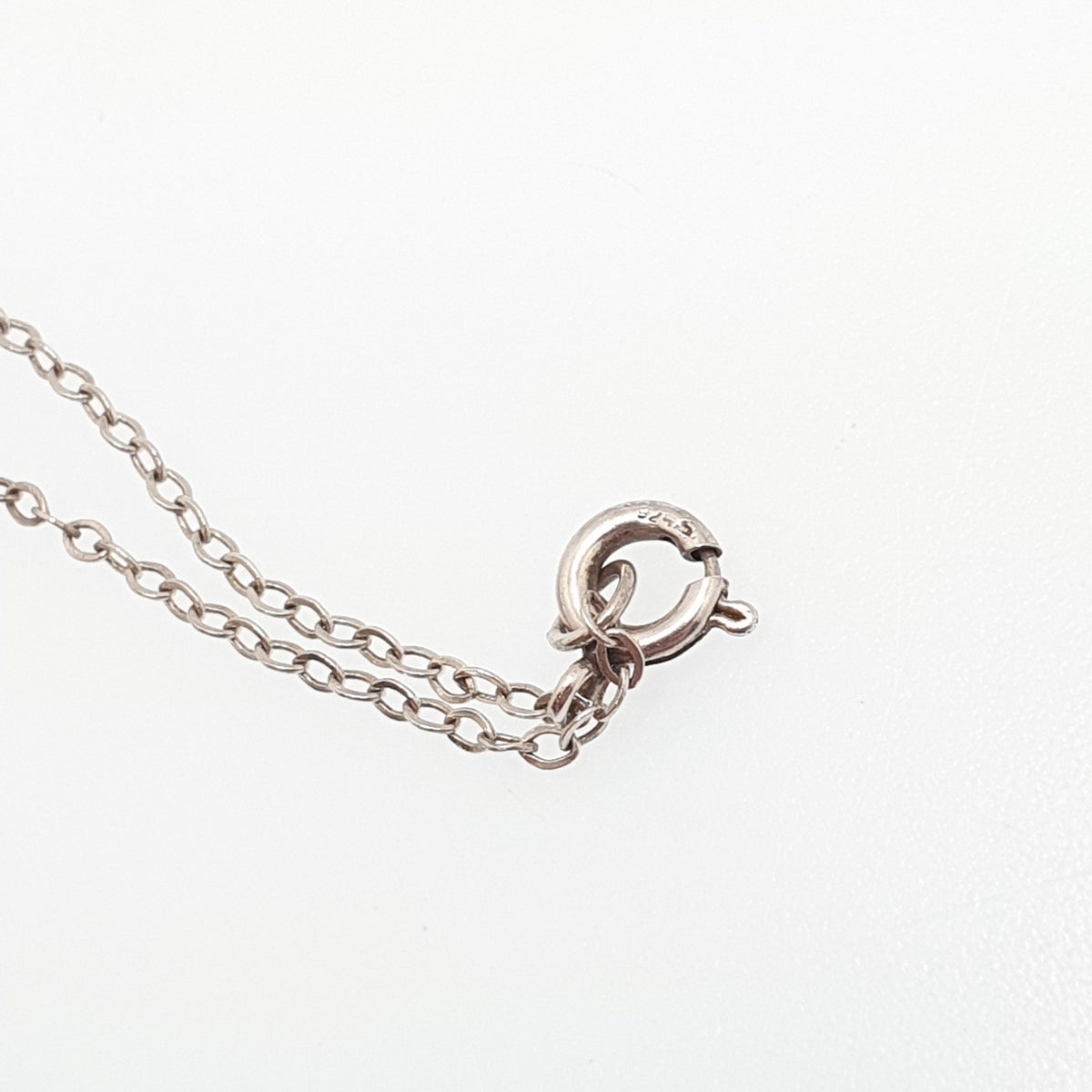 Antique Victorian Solid Silver Diamond Paste Y Necklace Art Nouveau Pendant Scroll Sparkly Vintage Jewellery Womens Jewelry