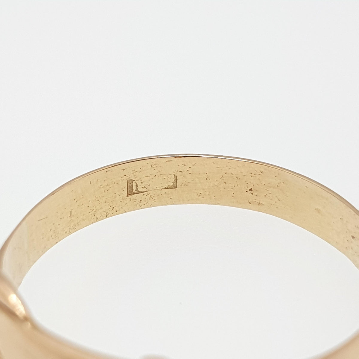 Antique 18ct Gold Belt Buckle Diamond Ring Victorian Solid 18k 18kt Yellow Star Setting 1800s Vintage Mens Womens Jewelry Jewellery