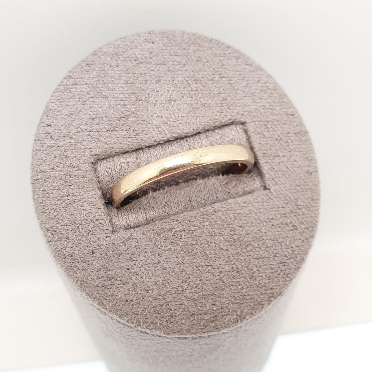 Vintage 9ct 9kt Gold Band Ring Mens Wedding Solid 375 9k Thin Fine Large Size Yellow Jewelry Jewellery UK W US 11