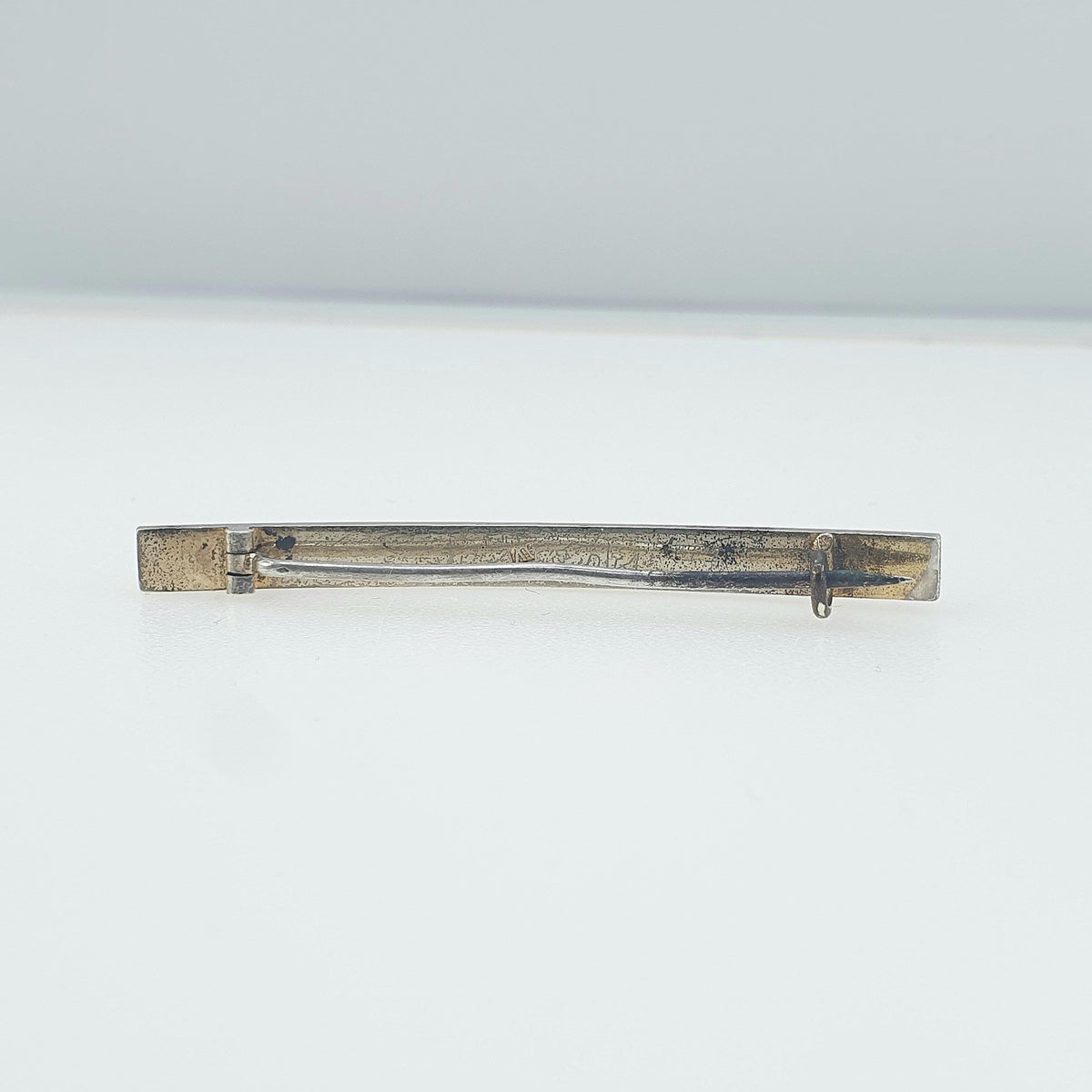 Antique Victorian Gold Gilt Natural Turquoise Bar Brooch Pin Rectangular Genuine Gemstone Base Metal Womens Jewelry Jewellery Vintage