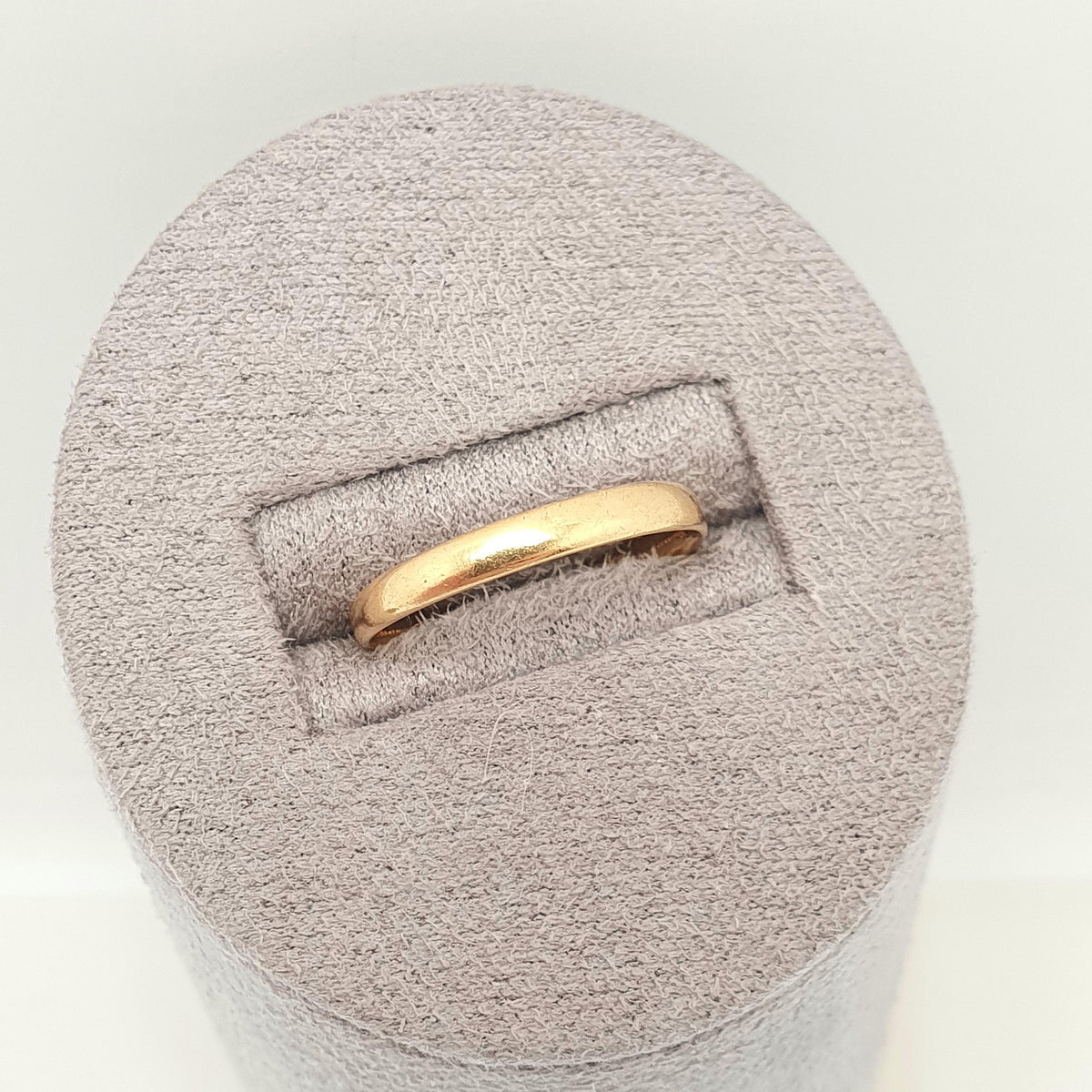 Antique 22ct Gold Wedding Band Ring Hallmarked Yellow 22k 22kt Stacking Stacker Vintage Womens Jewellery Jewelry
