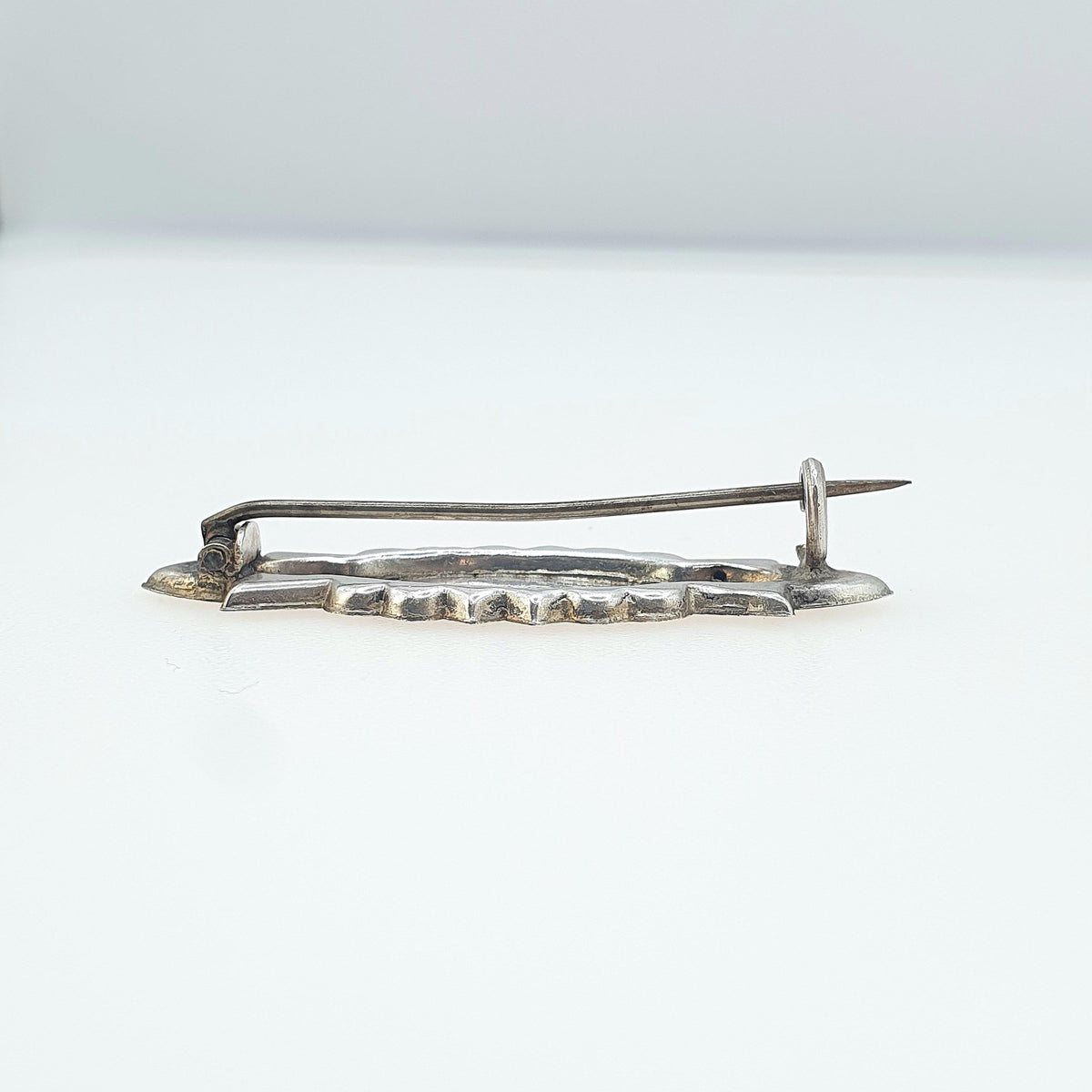 Antique Sterling Silver "ROSE" Brooch Sweetheart Pin Name Flower Womens Nickname Gift Jewelry Vintage Jewellery